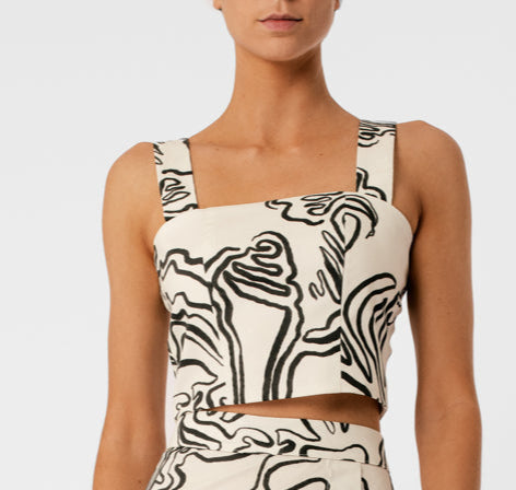 CECI MAREA WHITE BLOUSE