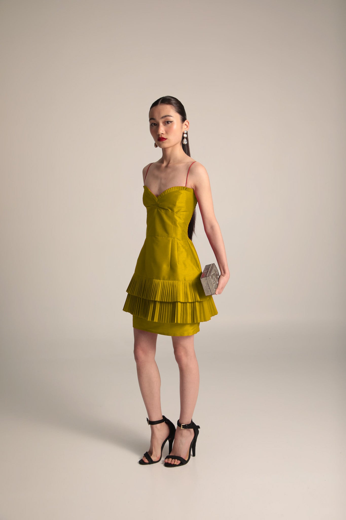 BENEDETA DRESS SHANTUNG