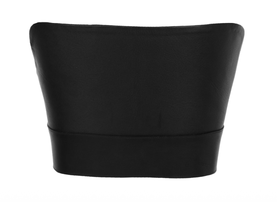 TOP CUERO INTRECCIATTO