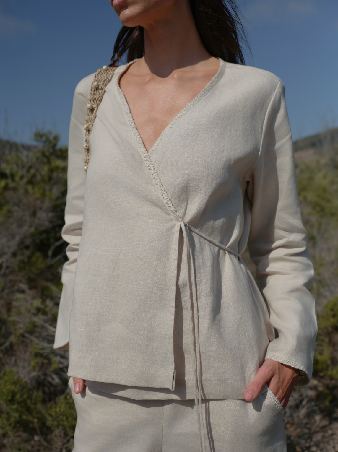 MALIBU SHORT KIMONO