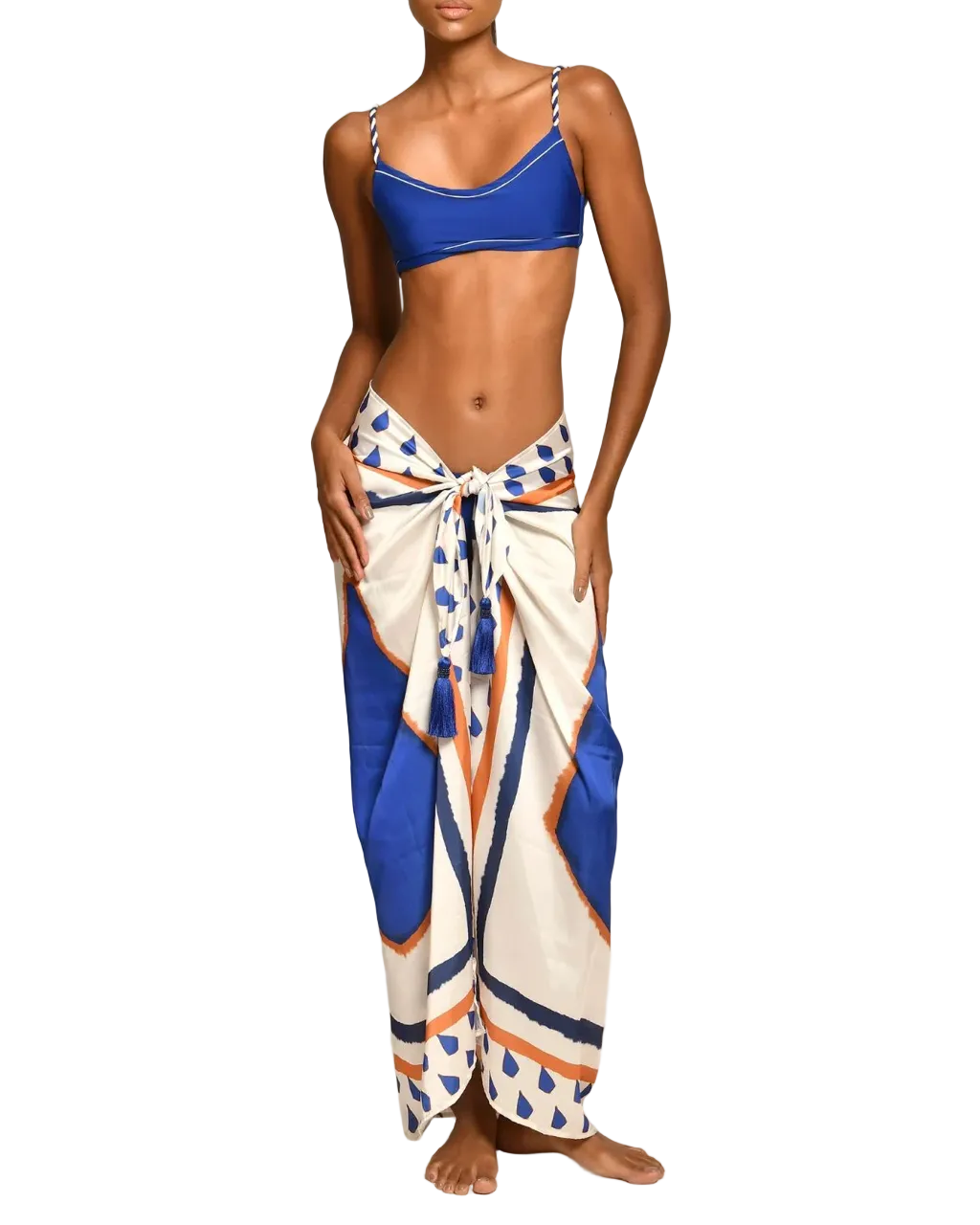 TAYLOR MOLLIS BLUE SARONG