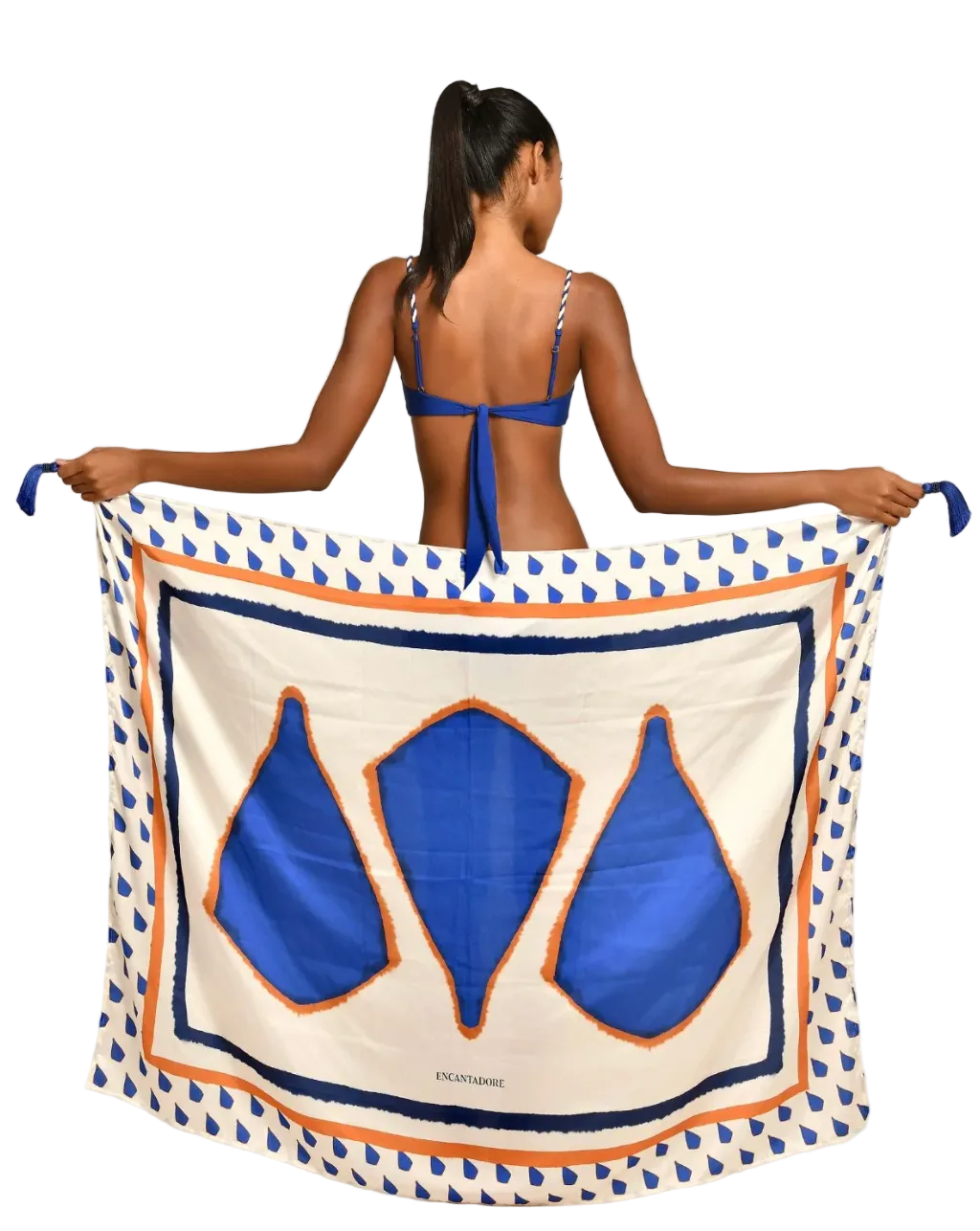 TAYLOR MOLLIS BLUE SARONG