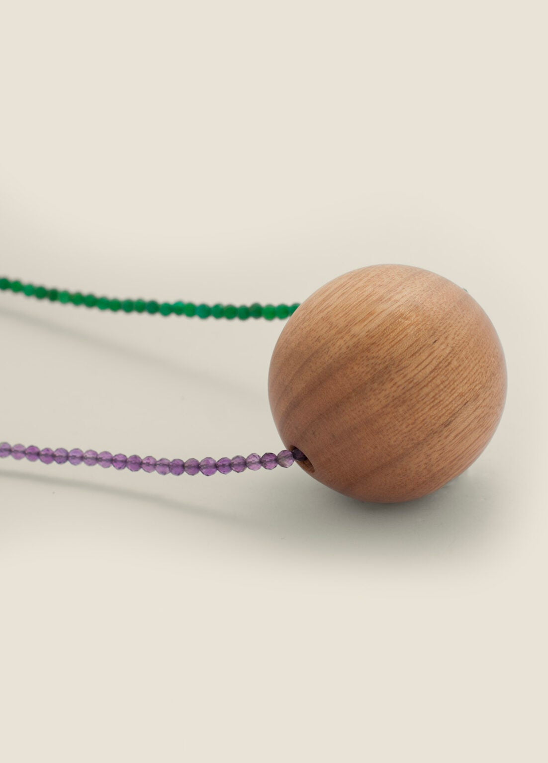 CROTALO AMATISTA RUBIZOCITA NECKLACE