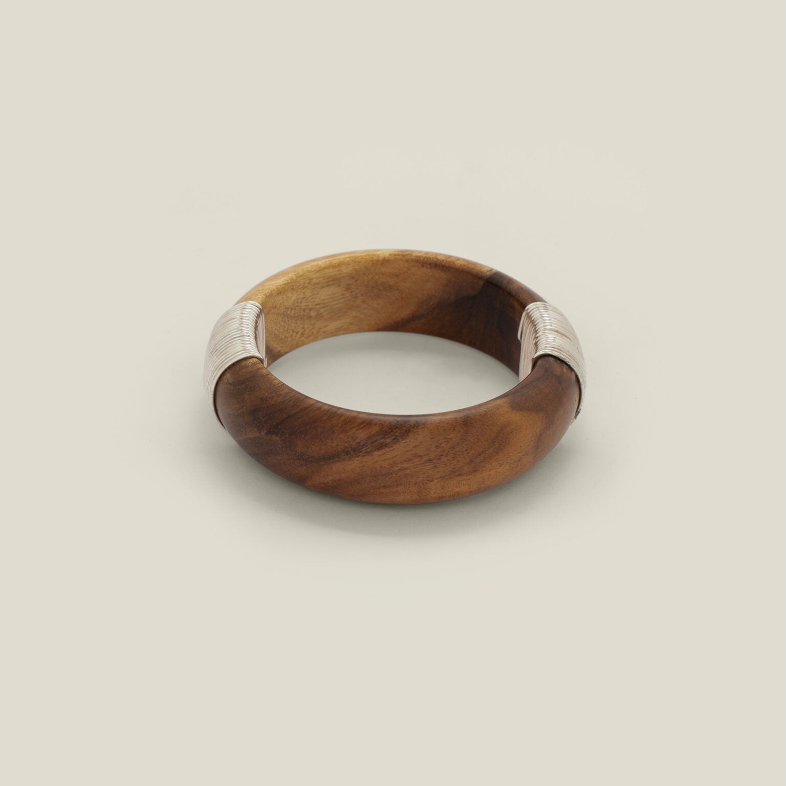 WOOD COIL BRACELET