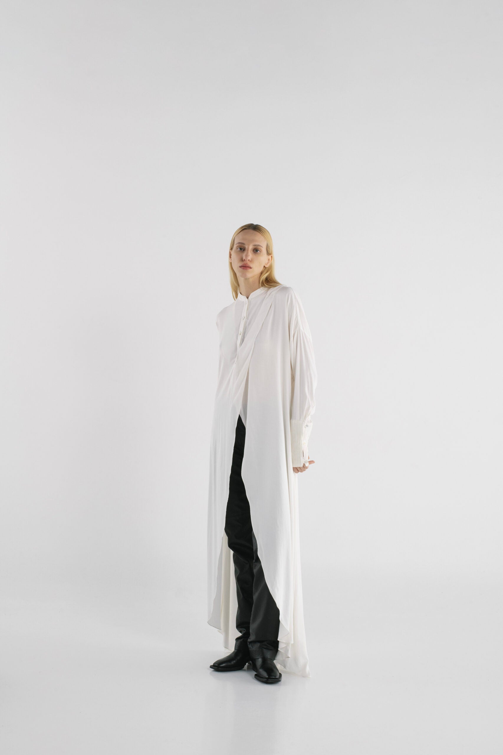 VESTIDO CAMISERO CAPA CRUZADA