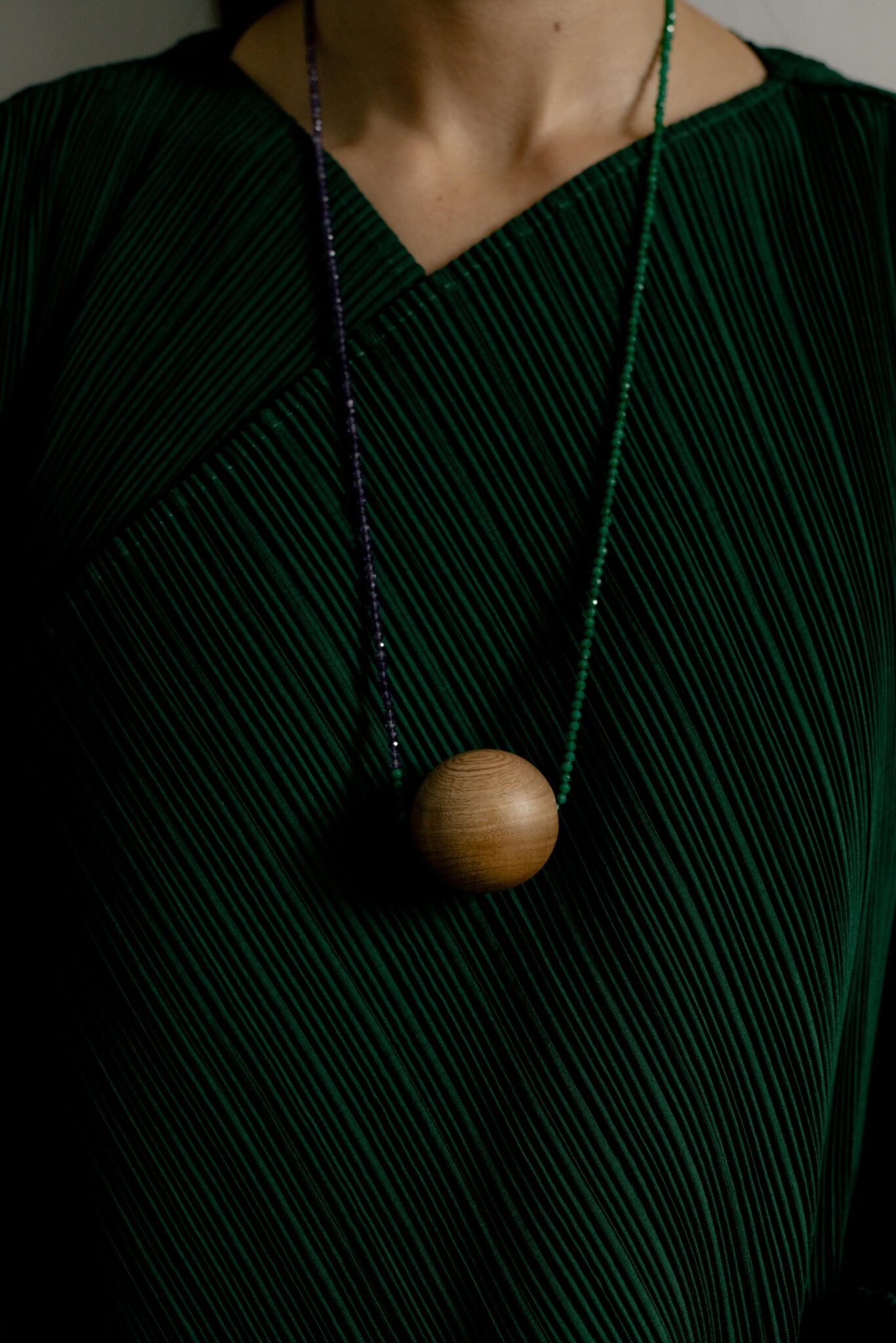 CROTALO AMATISTA RUBIZOCITA NECKLACE