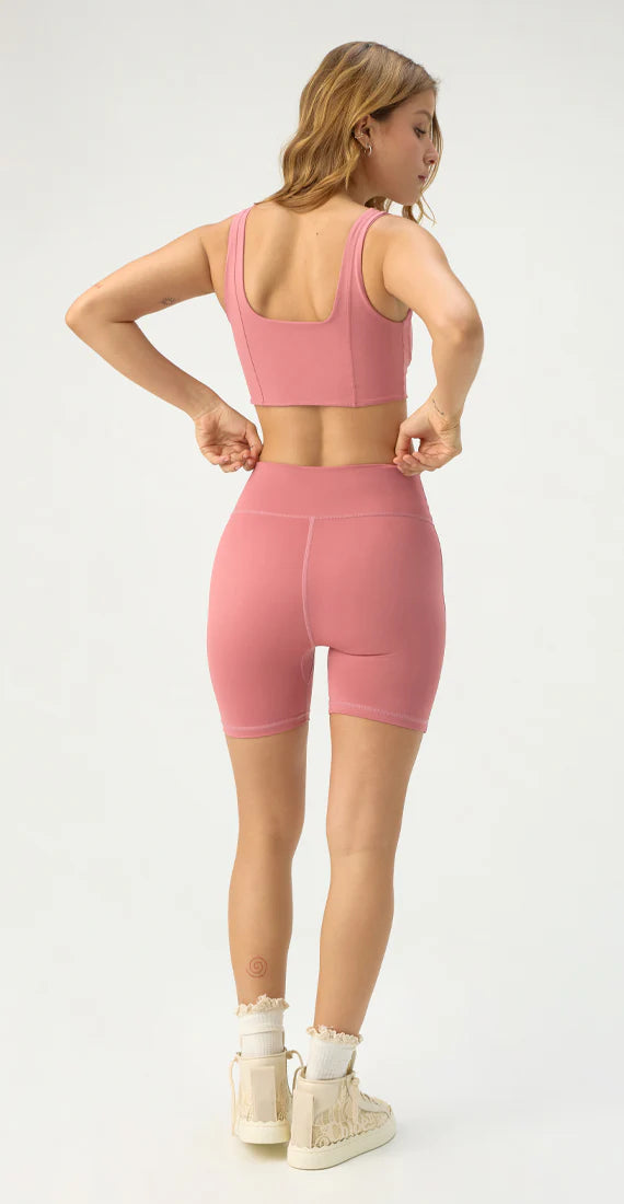 MALVA SHORT BLUSH PETAL