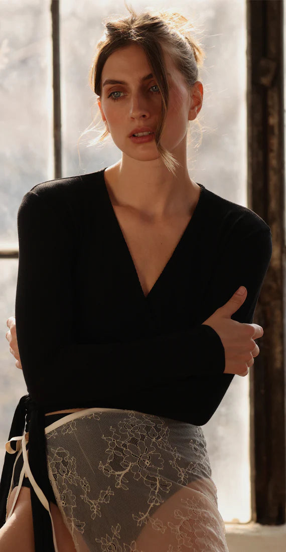 BALLERINA WRAP BLACK ONYX