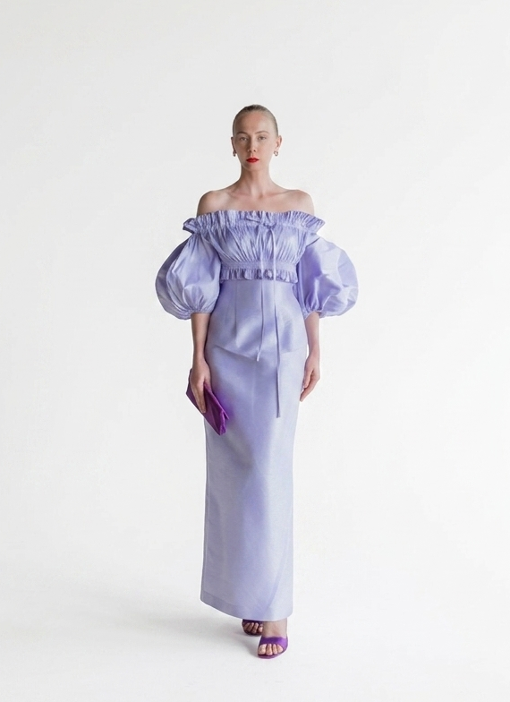 VESTIDO CON CAIDA RECTA