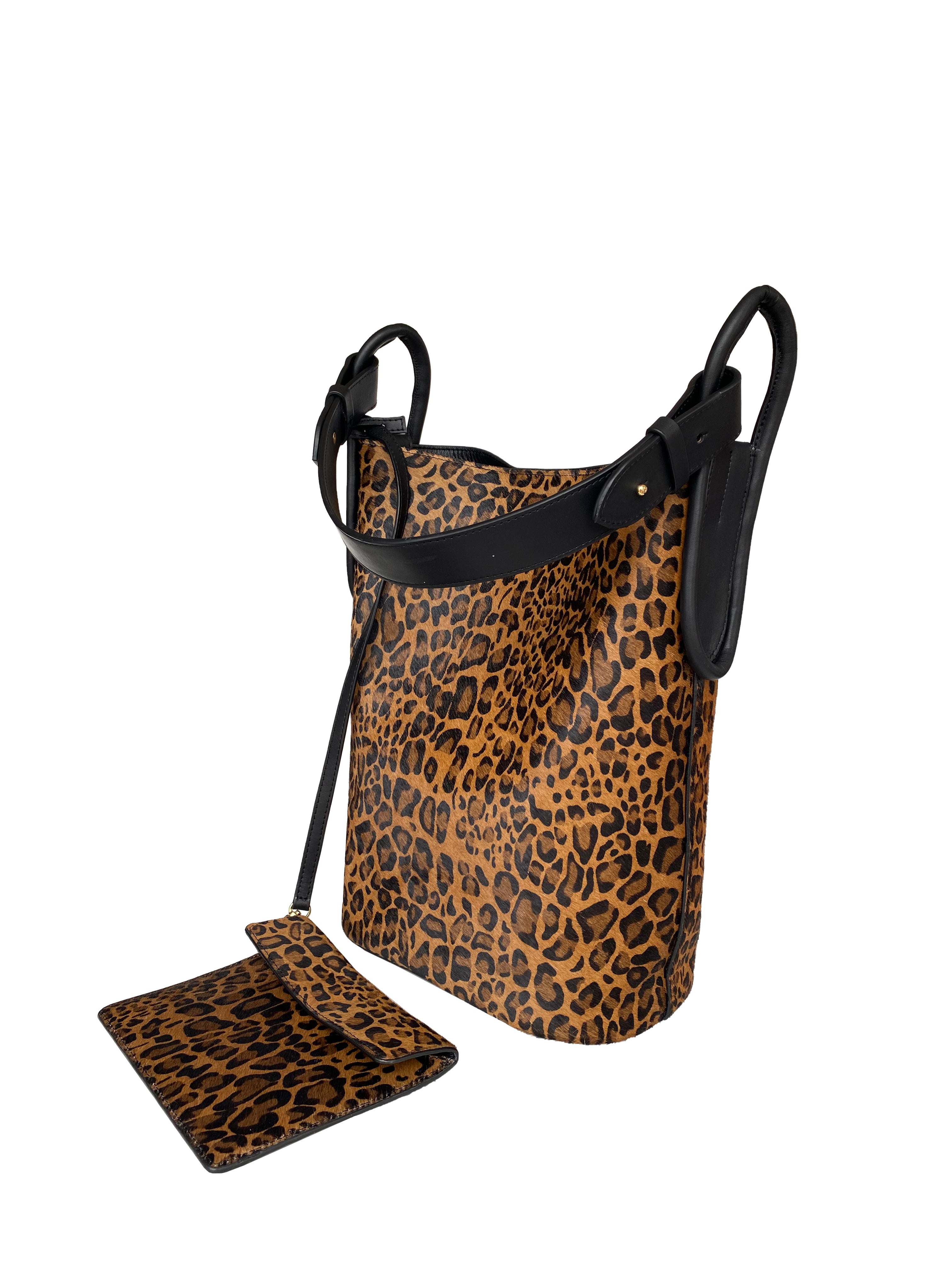 TIERRALTA TOTE BEC. LEOPARDO