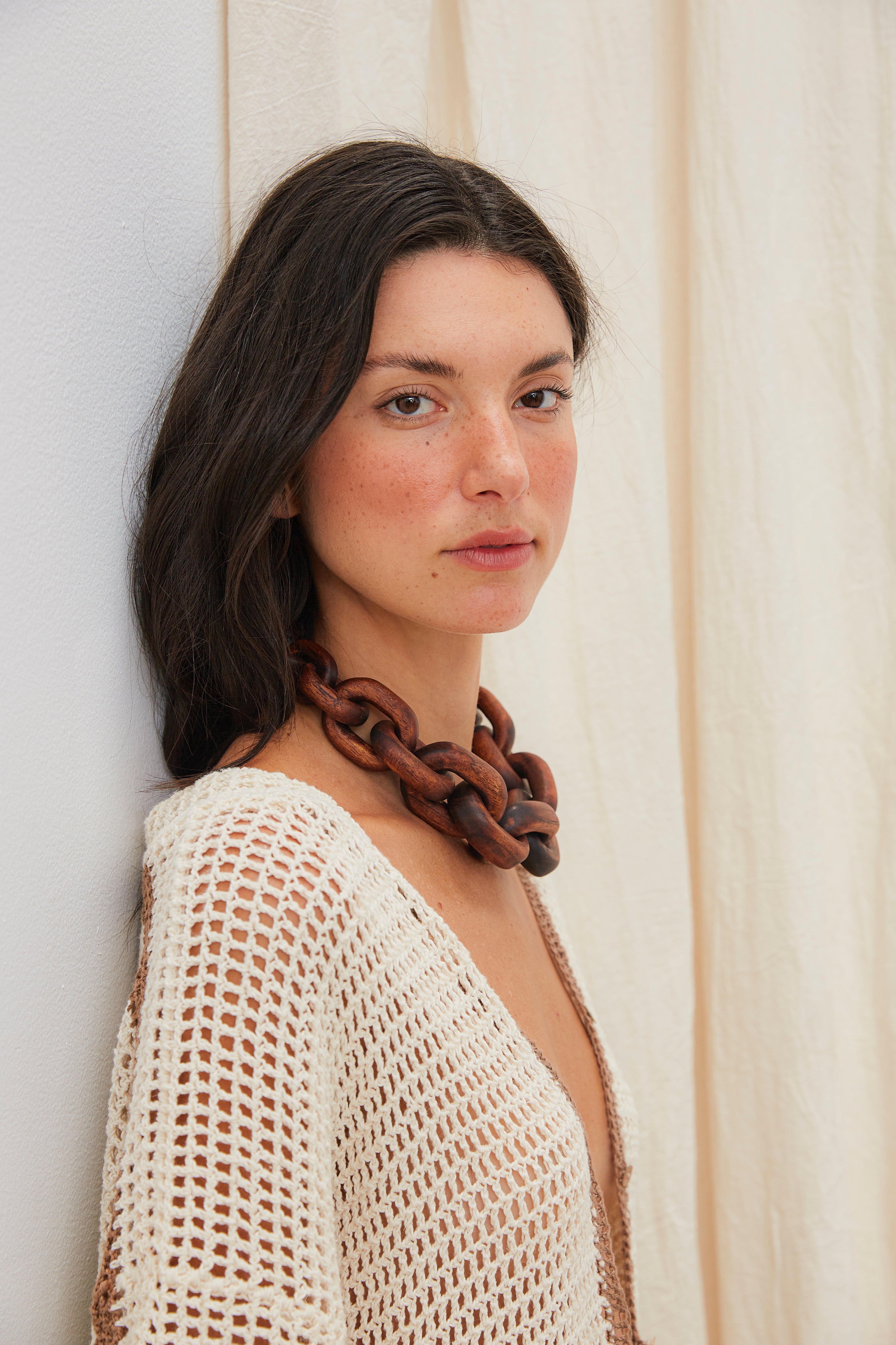 CONNECTION WOOD NECKLACE