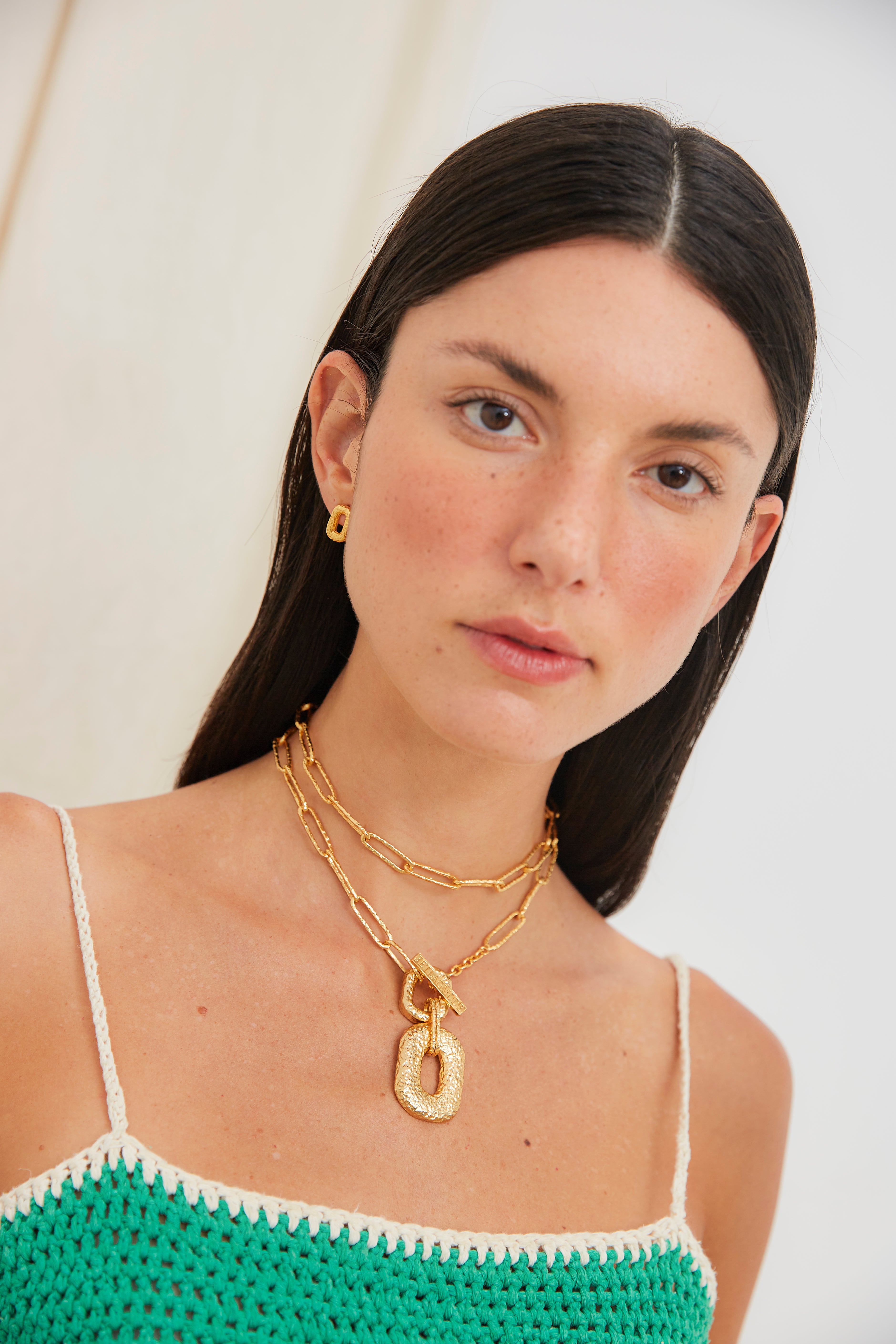 SIMPLE CONNECTION CHAIN GOLD