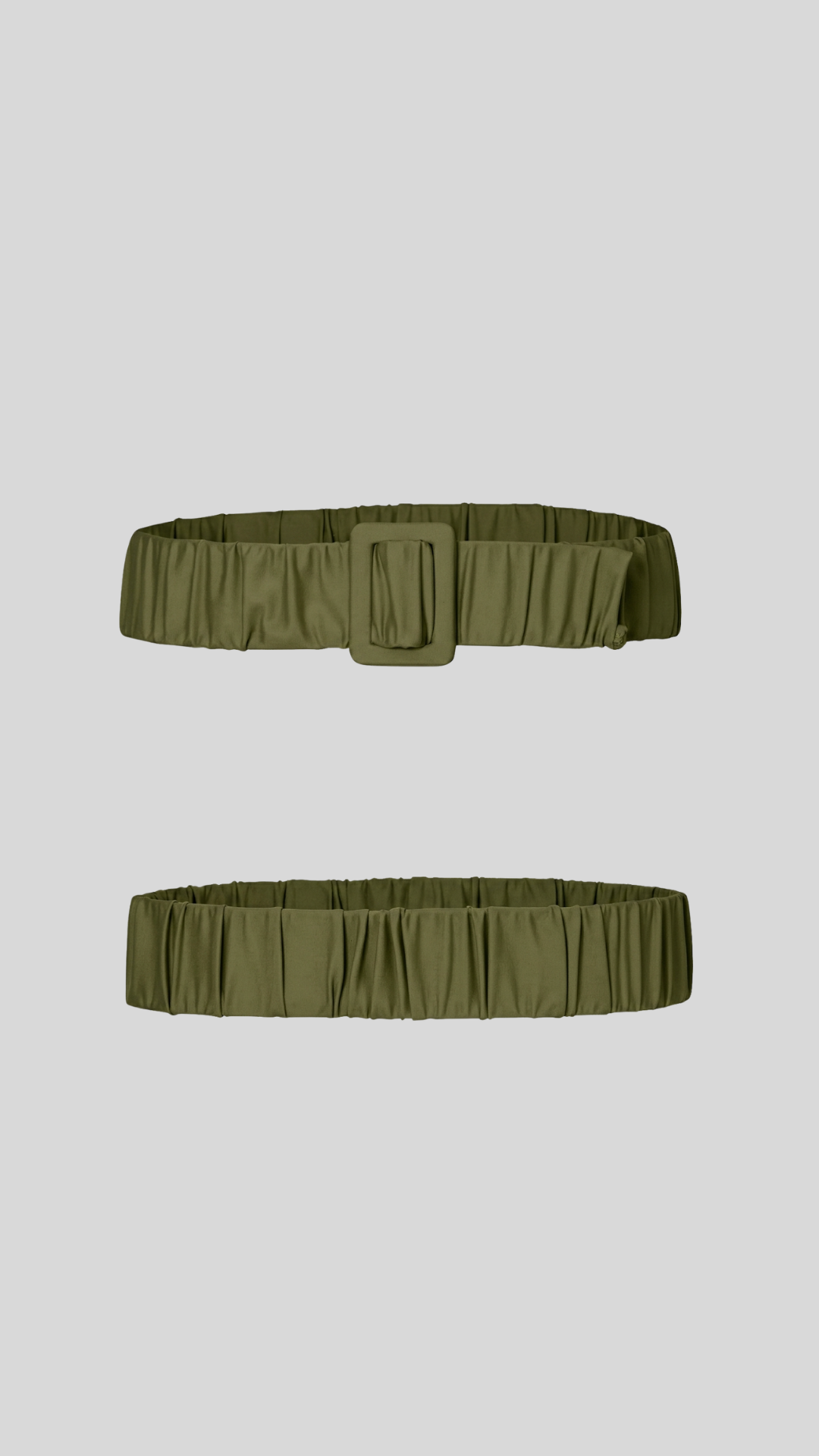RUCHED BELT