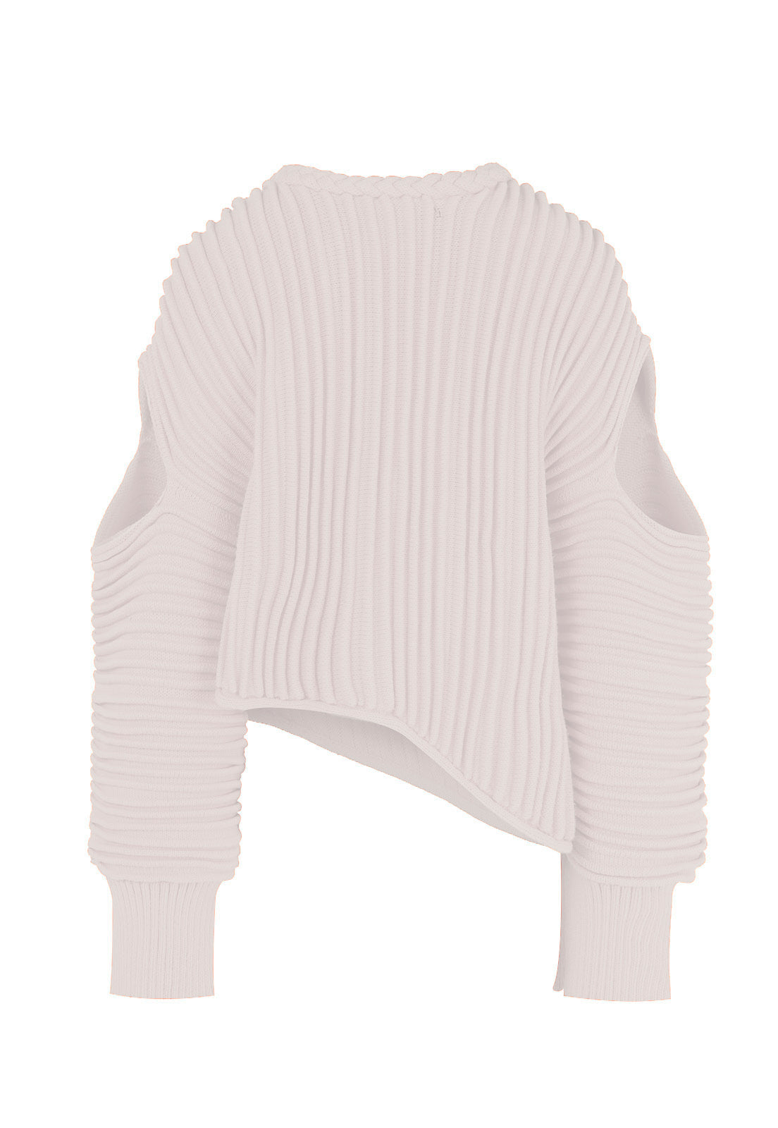 SACO TEJIDO ACORDEON TRENZA