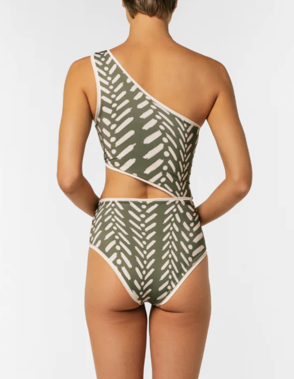 RAISA GREEN LINEE ONE PIECE