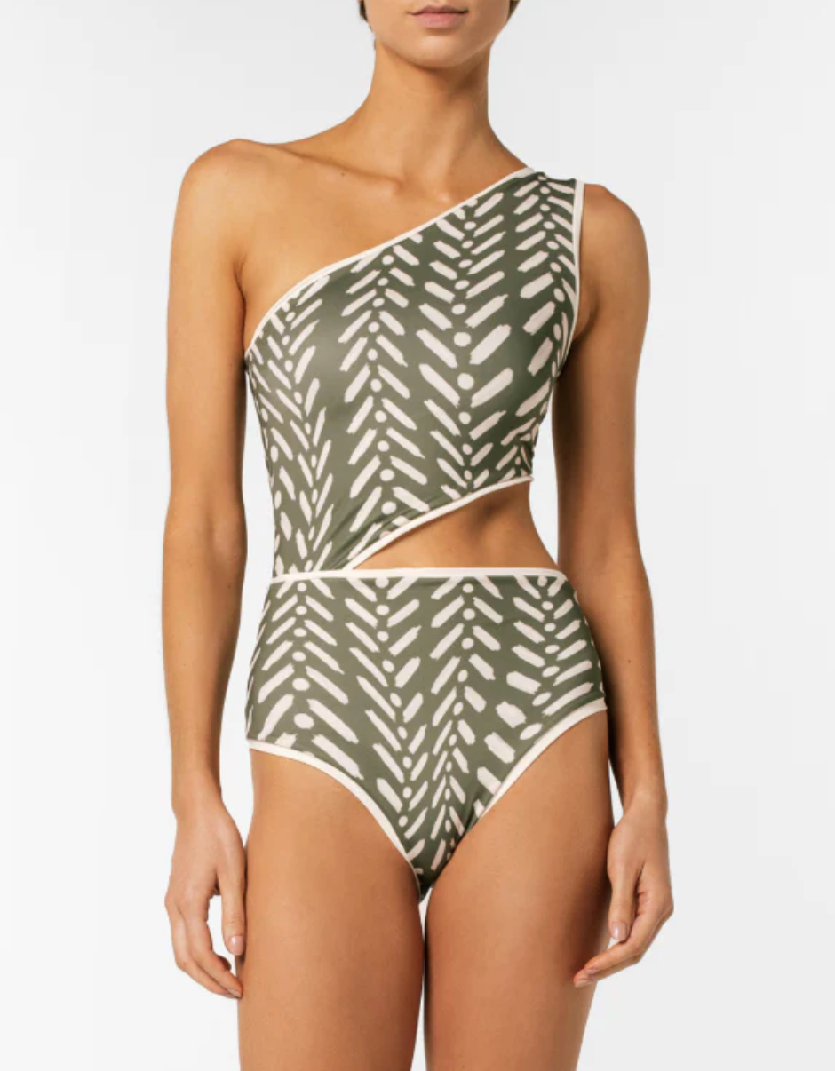 RAISA GREEN LINEE ONE PIECE