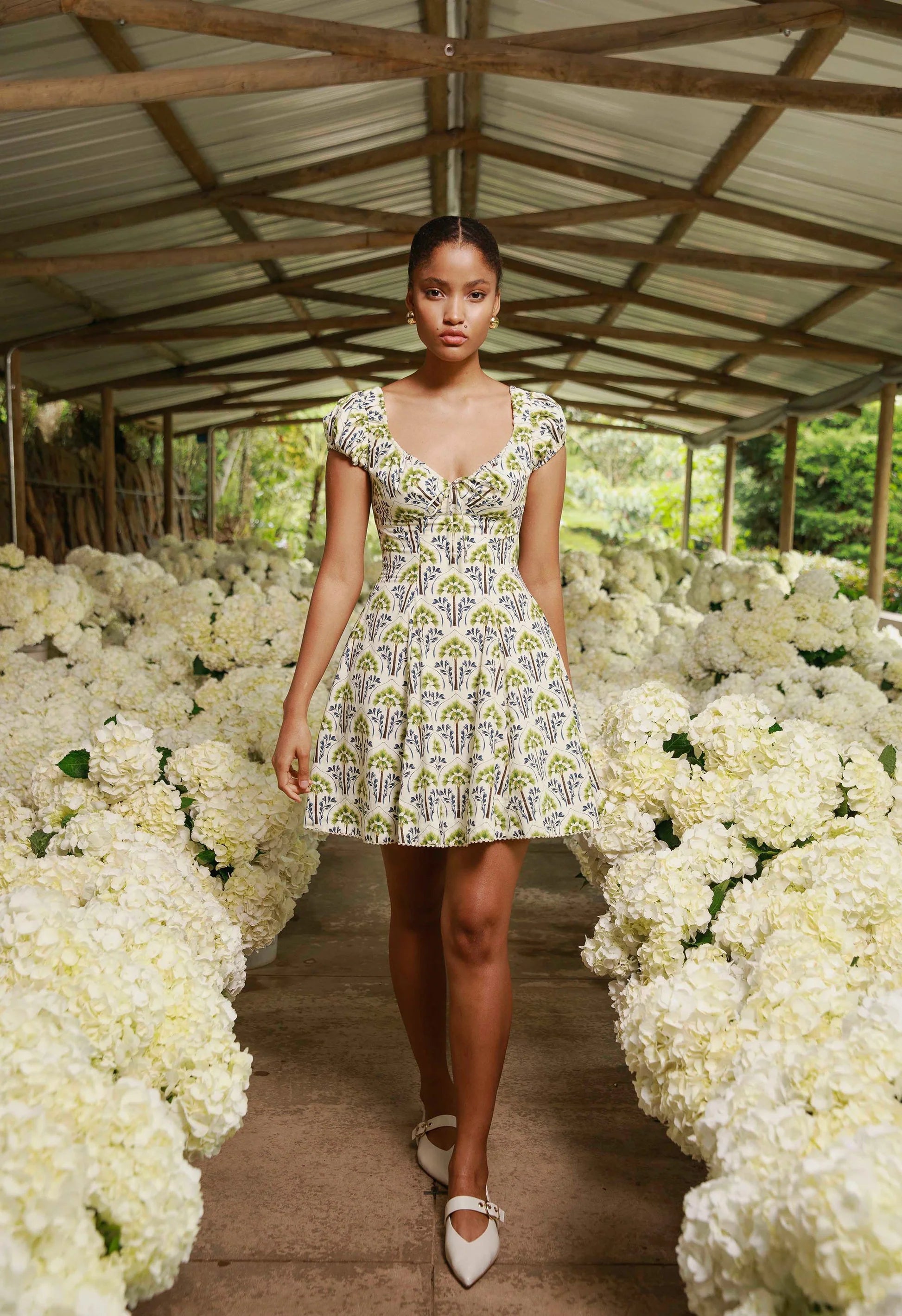 MATI MORICHE MINI DRESS