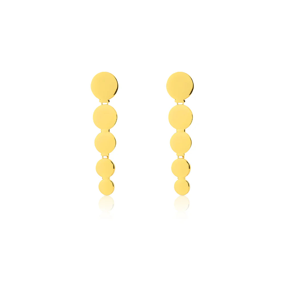 TASSET EARRINGS GOLD