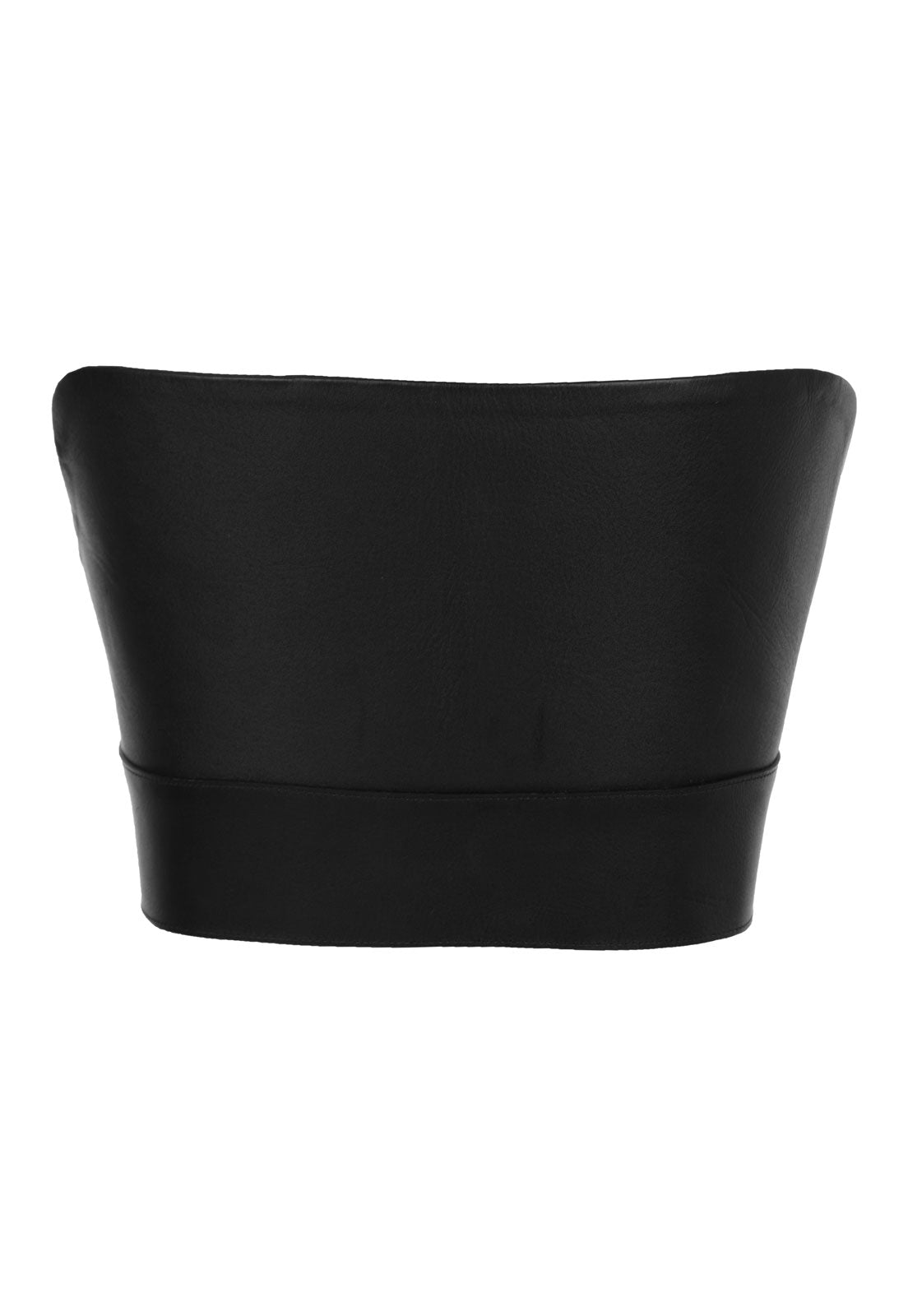 TOP CUERO INTRECCIATTO