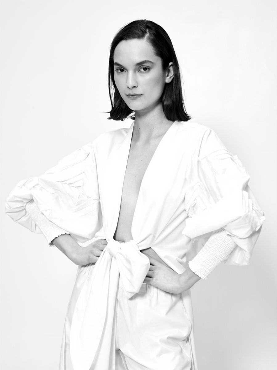 CAMISA MEDIA MANGA ALFORZAS