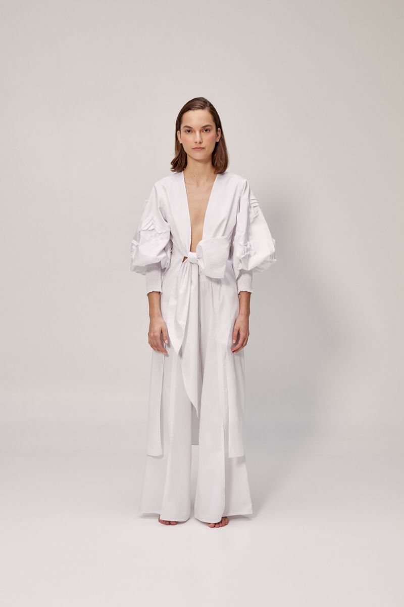 CAMISA MEDIA MANGA ALFORZAS