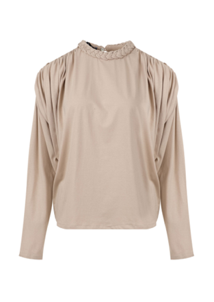 CAMISETA TRENZA MANGA LARGA
