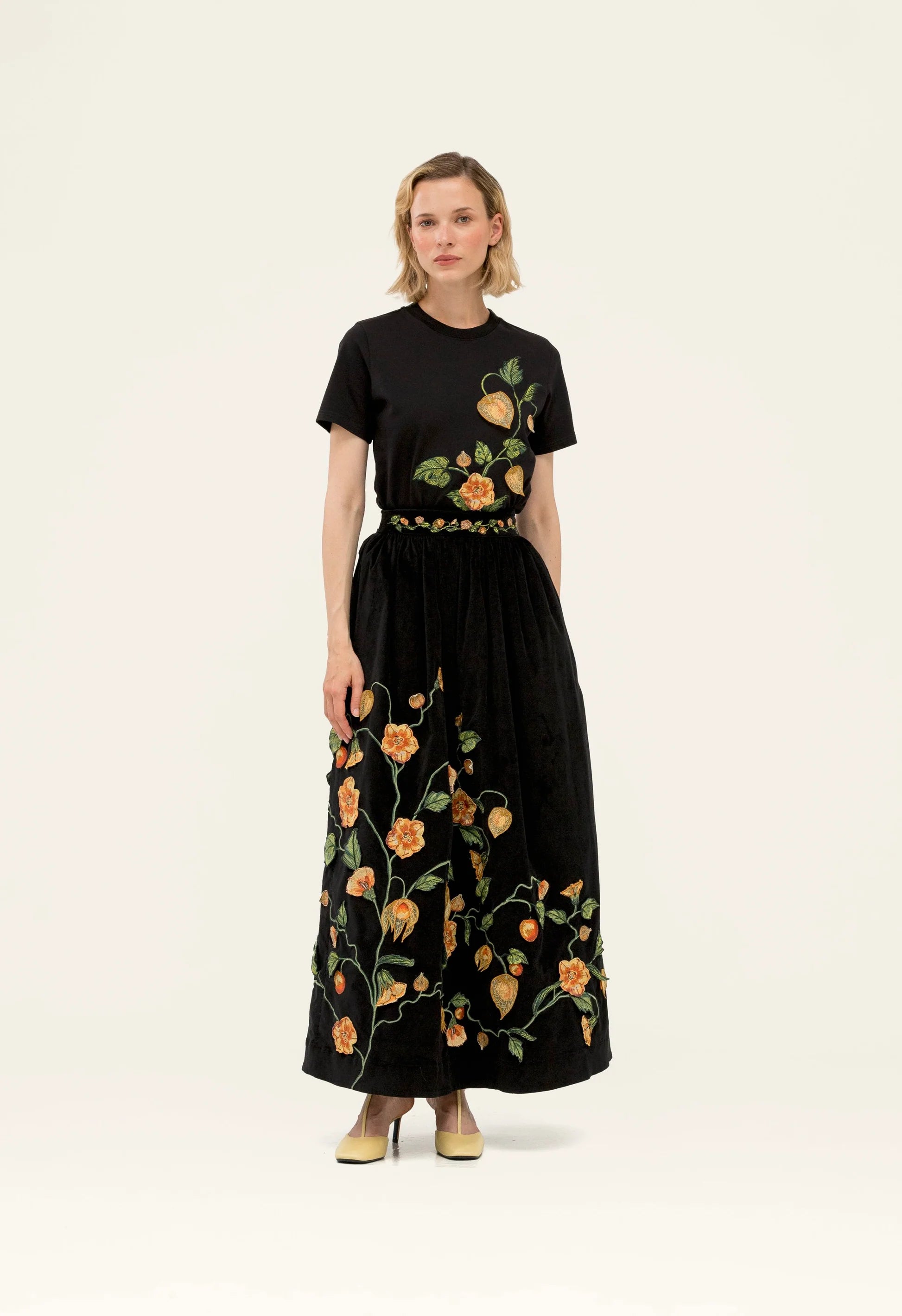 TANGELO UCHUVA MAXI SKIRT