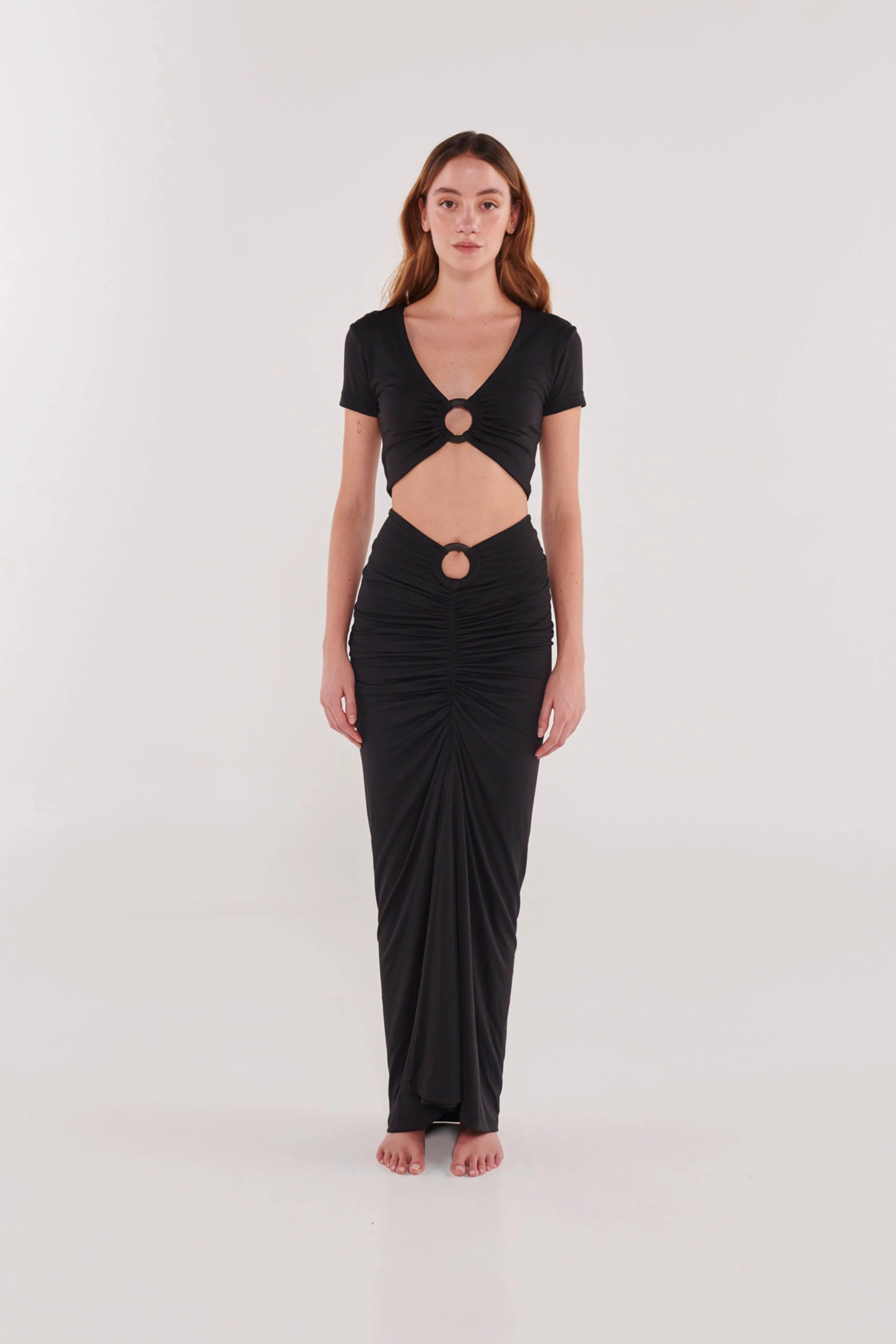 BLACK CHARM SKIRT