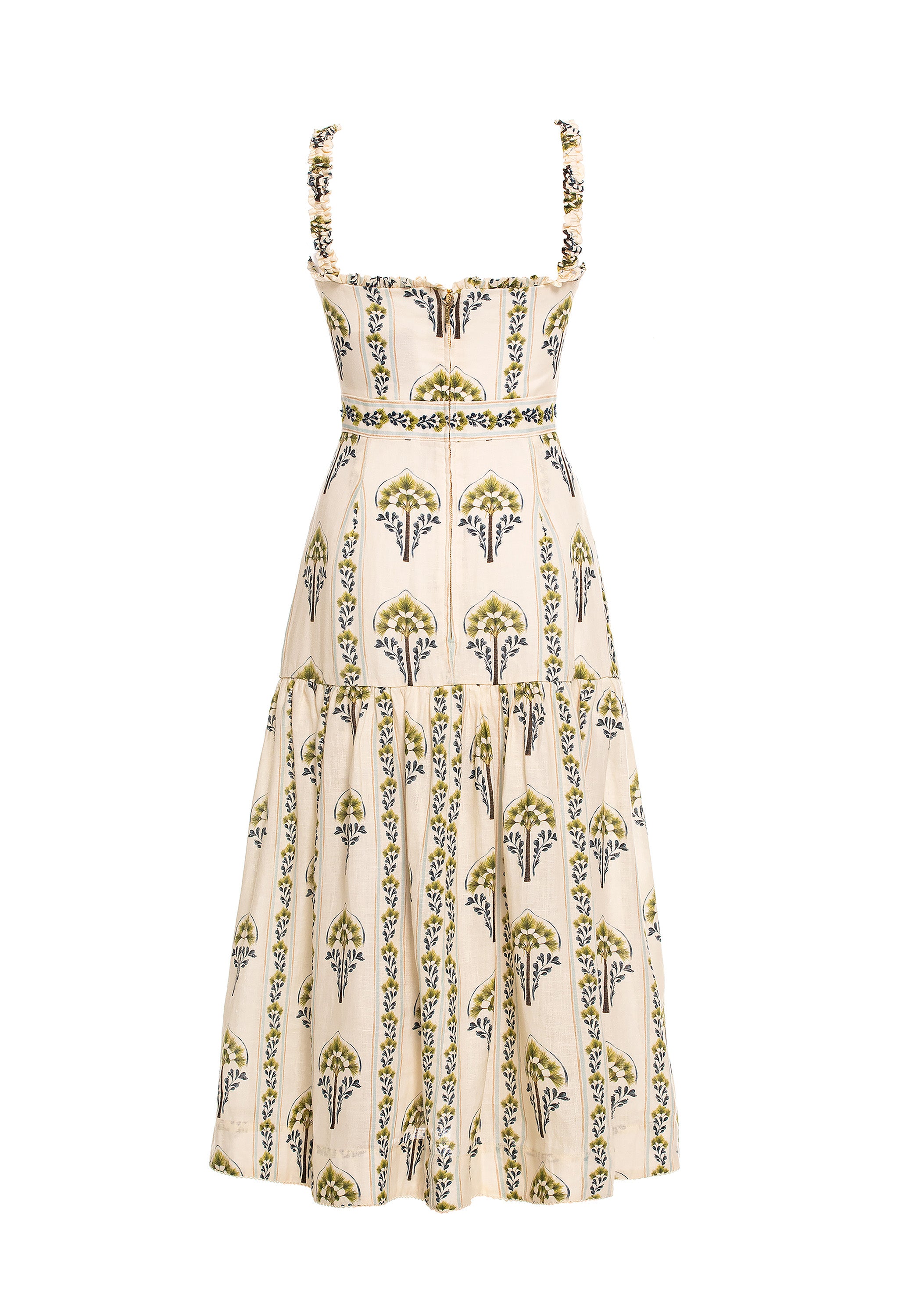 NISPERO MORICHE MIDI DRESS