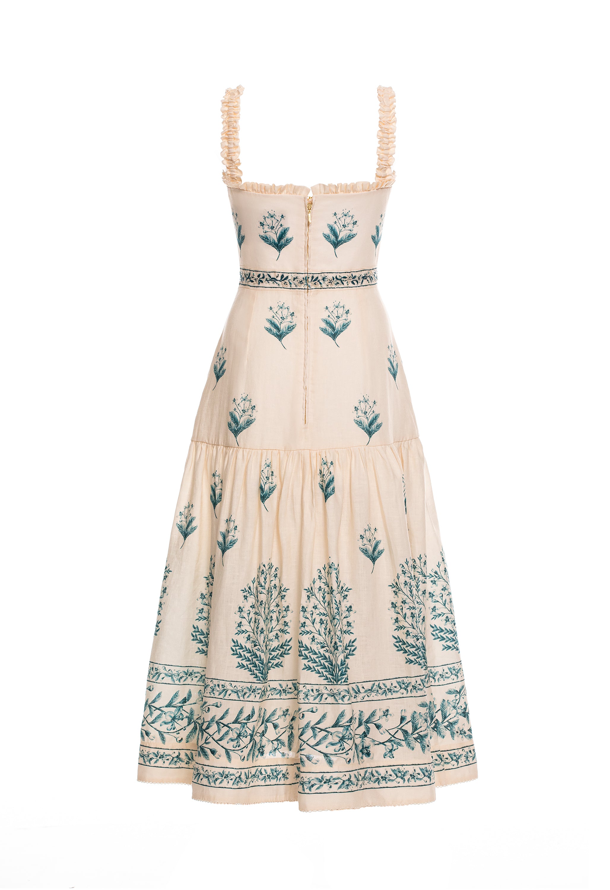 NISPERO CEIBA MIDI DRESS