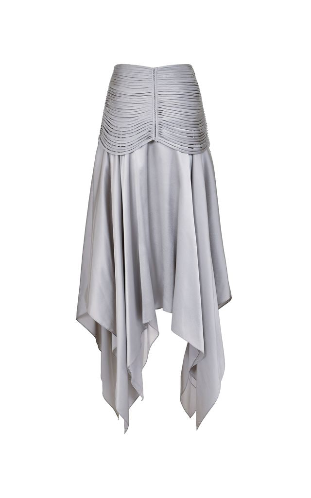 ERDEN SILVER SKIRT