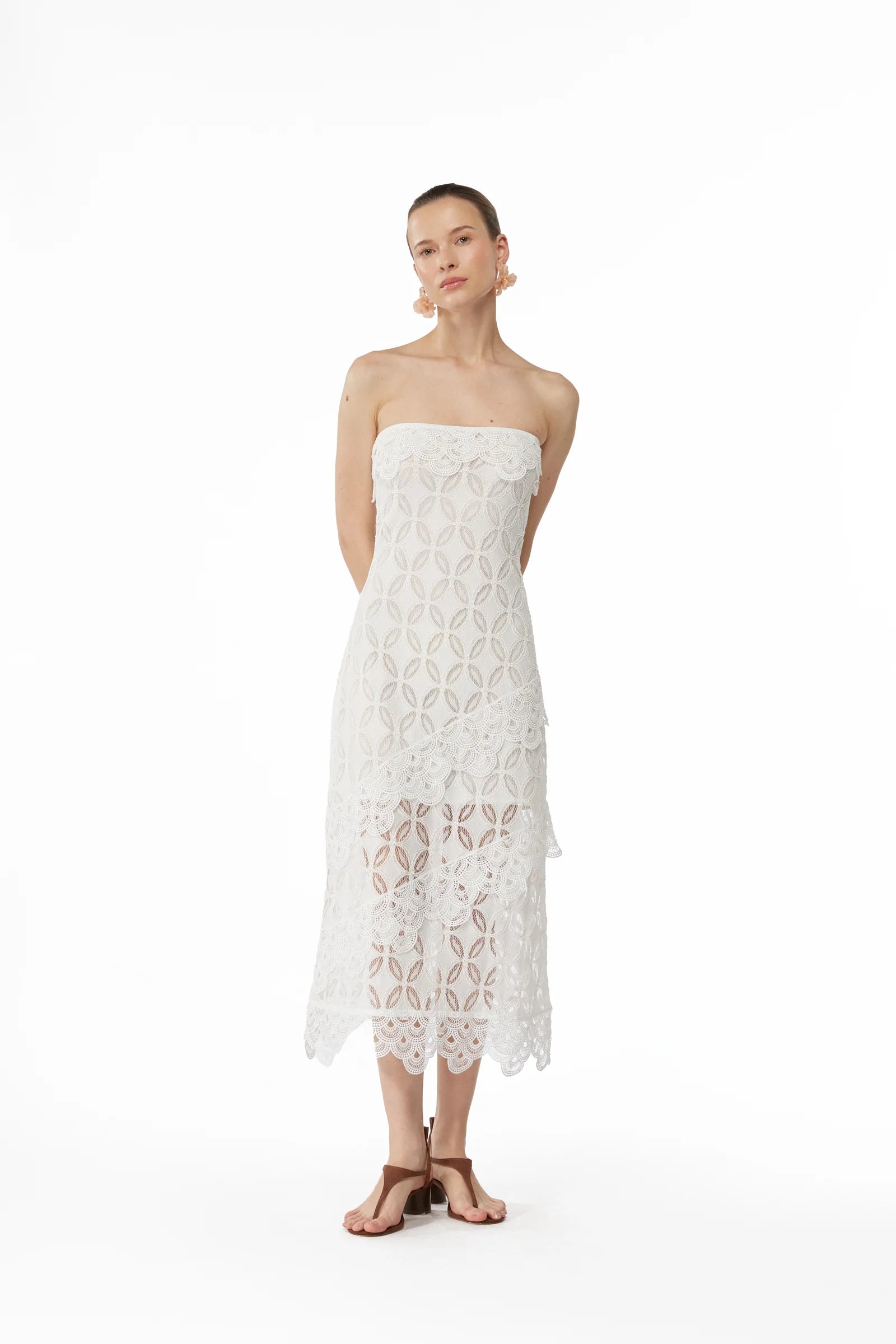 AZURA MIDI DRESS LACE