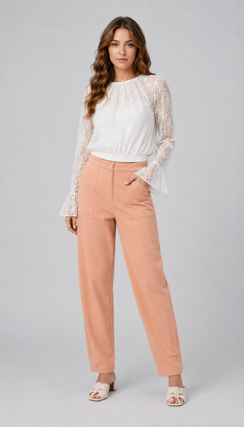 PANTALON BARREL PONTI