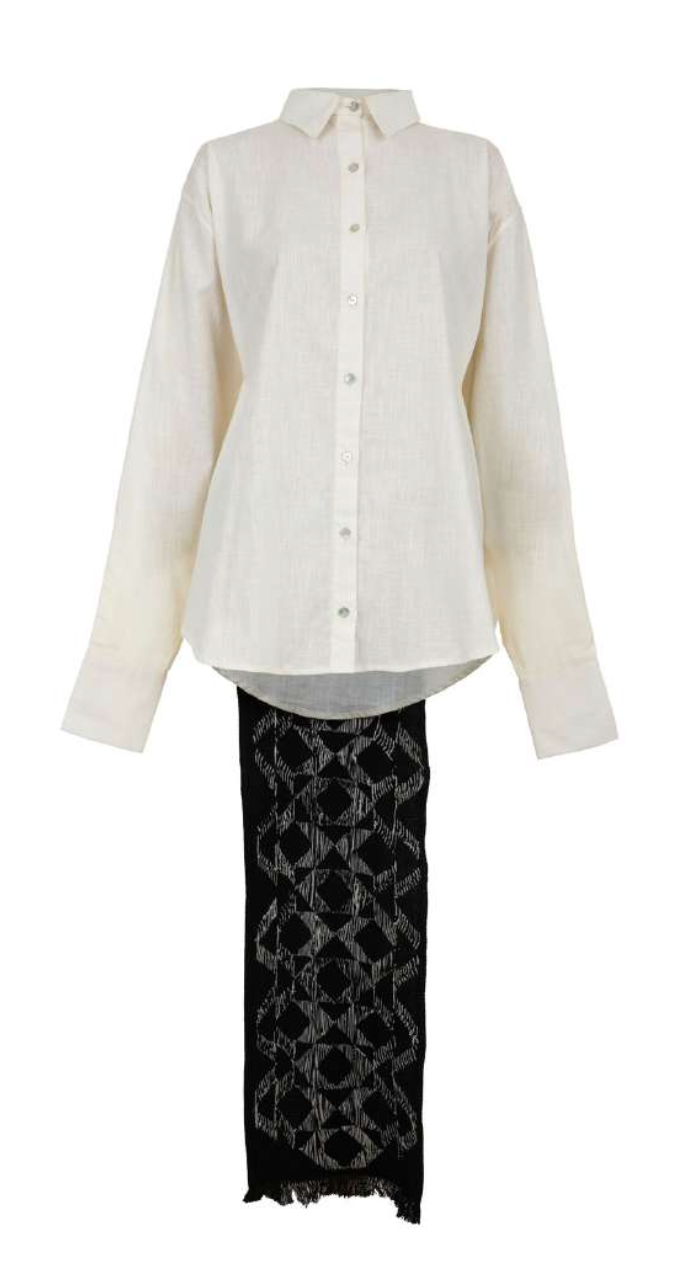 CAMISA CAPA BORDADA