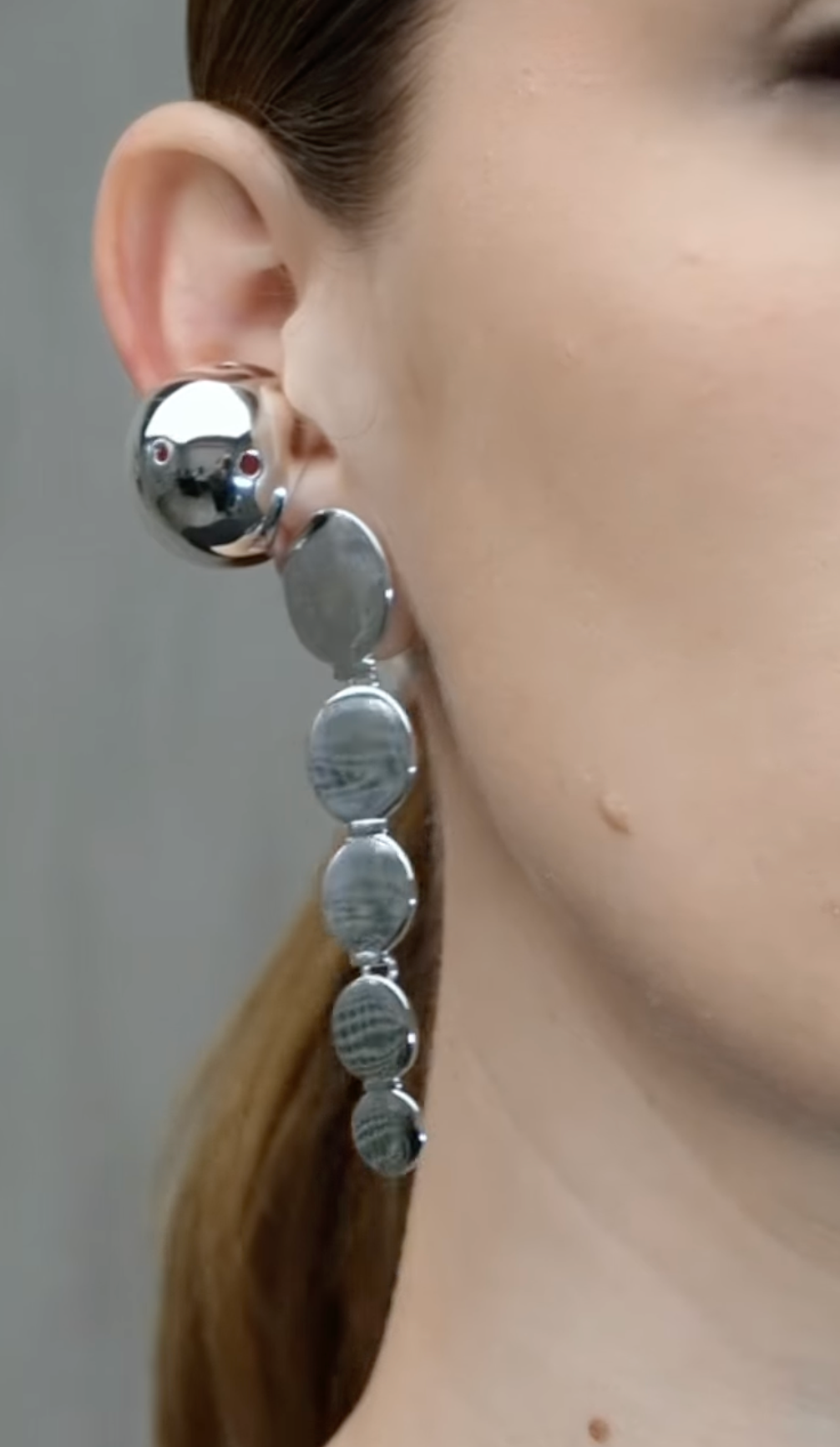 TASSET EARRINGS SILVER