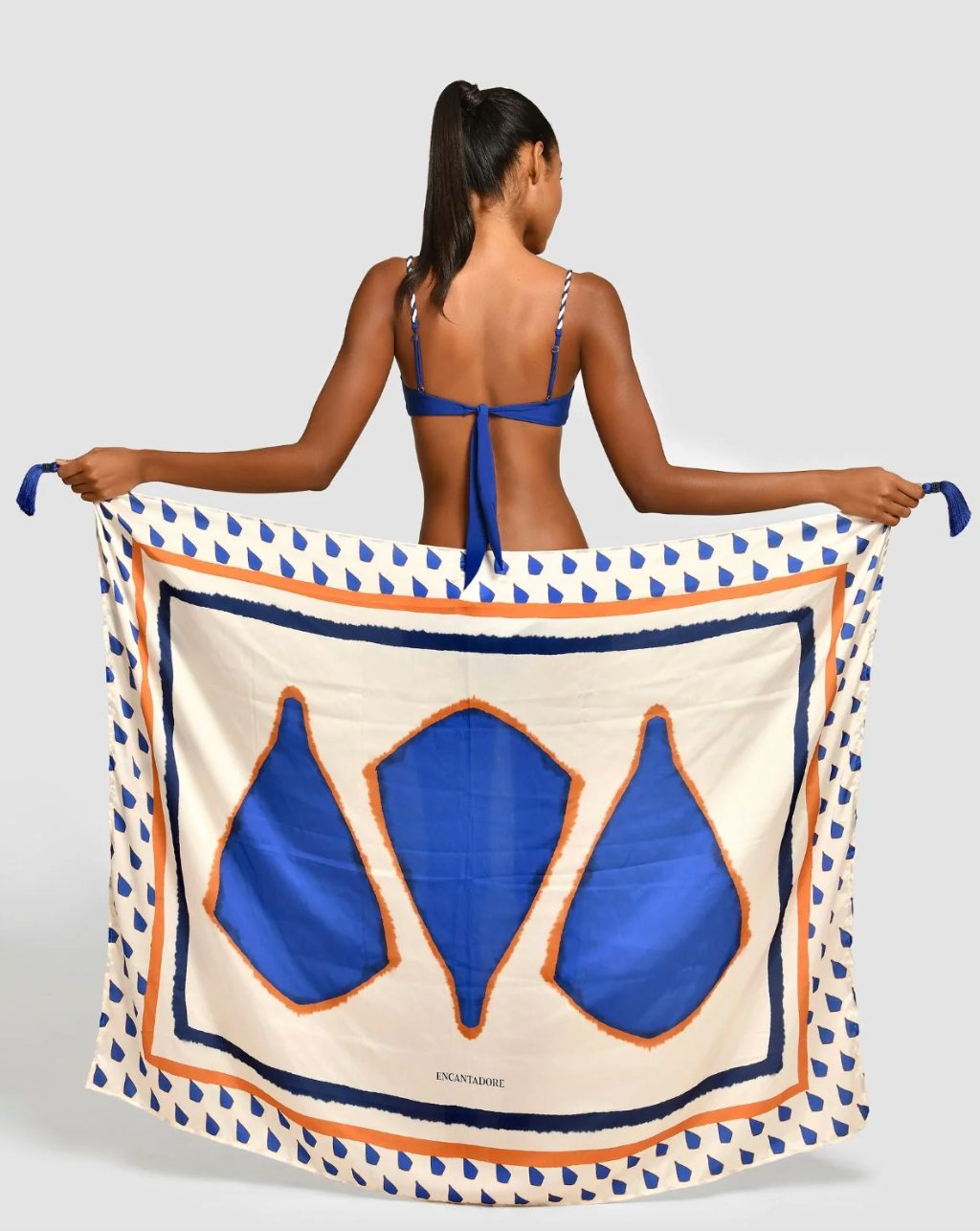 TAYLOR MOLLIS BLUE SARONG
