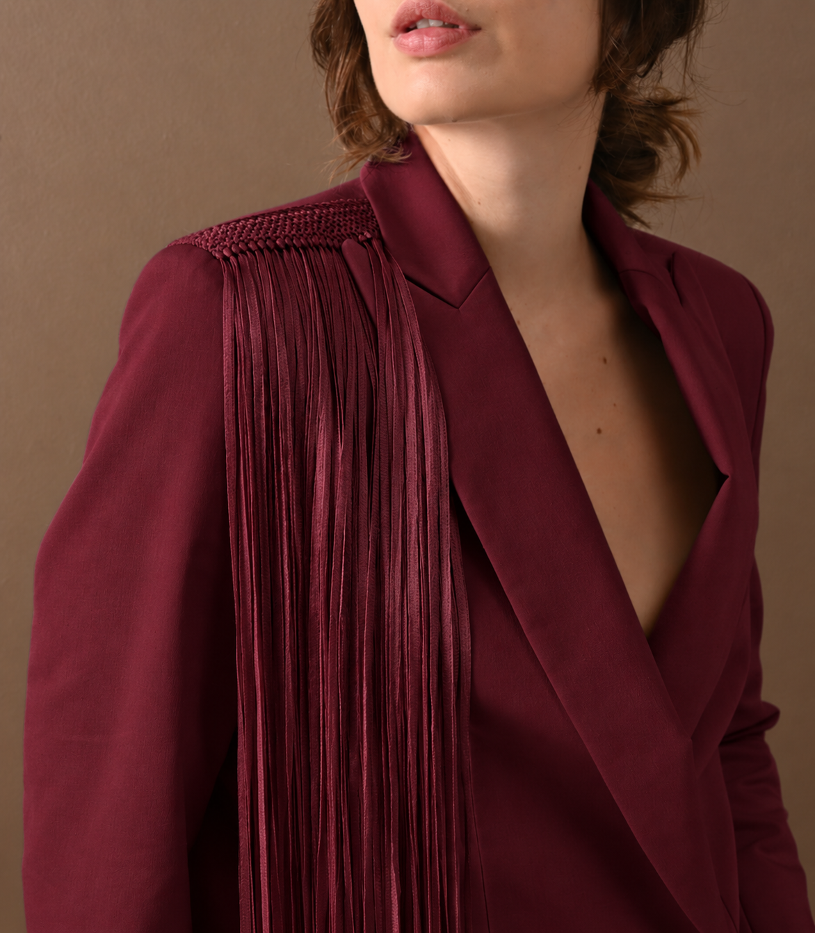 MACRAME COTTON JACKET