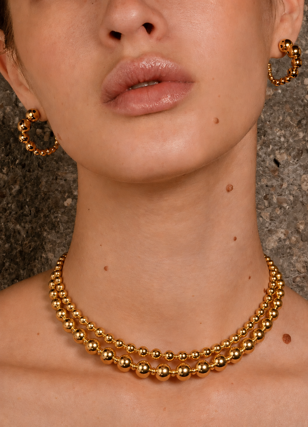 MAGDALENA DOUBLE NECKLACE