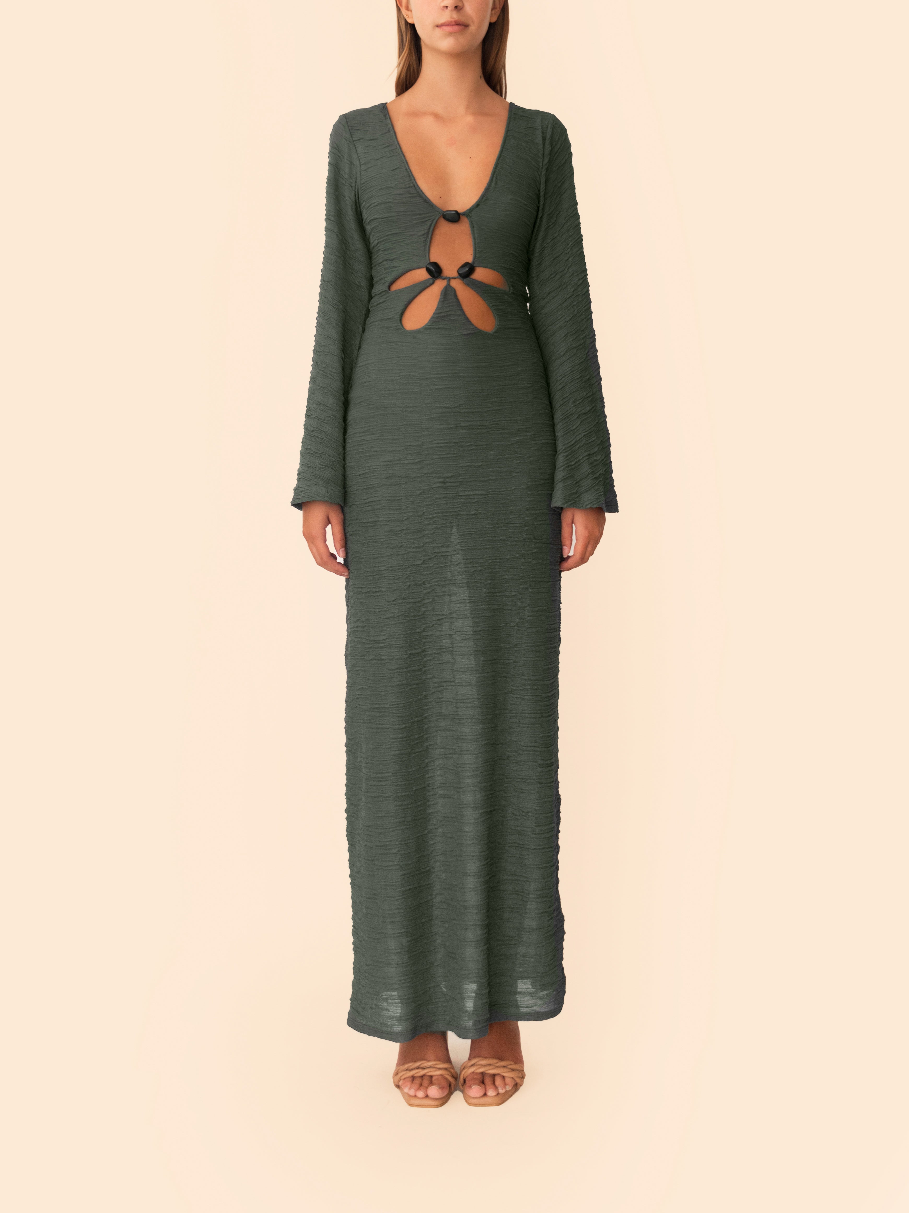 DALI DRESS GREEN