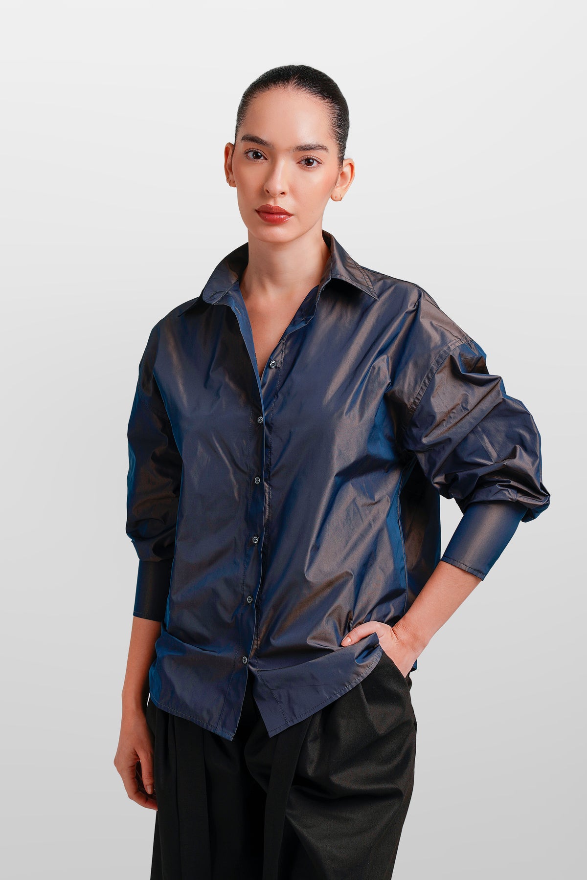 TAFETTA LIVIA SHIRT