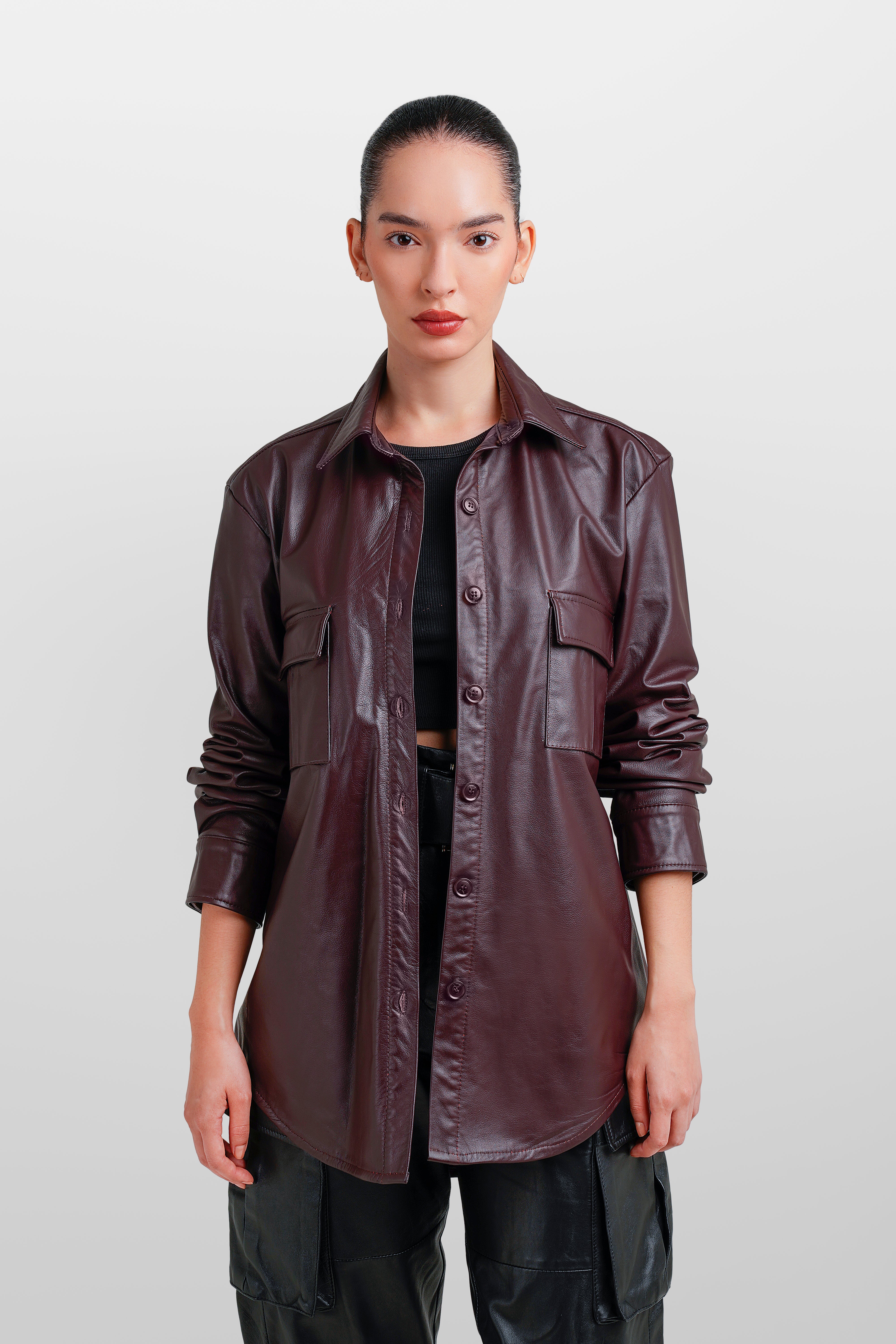 LEATHER SETI JACKET