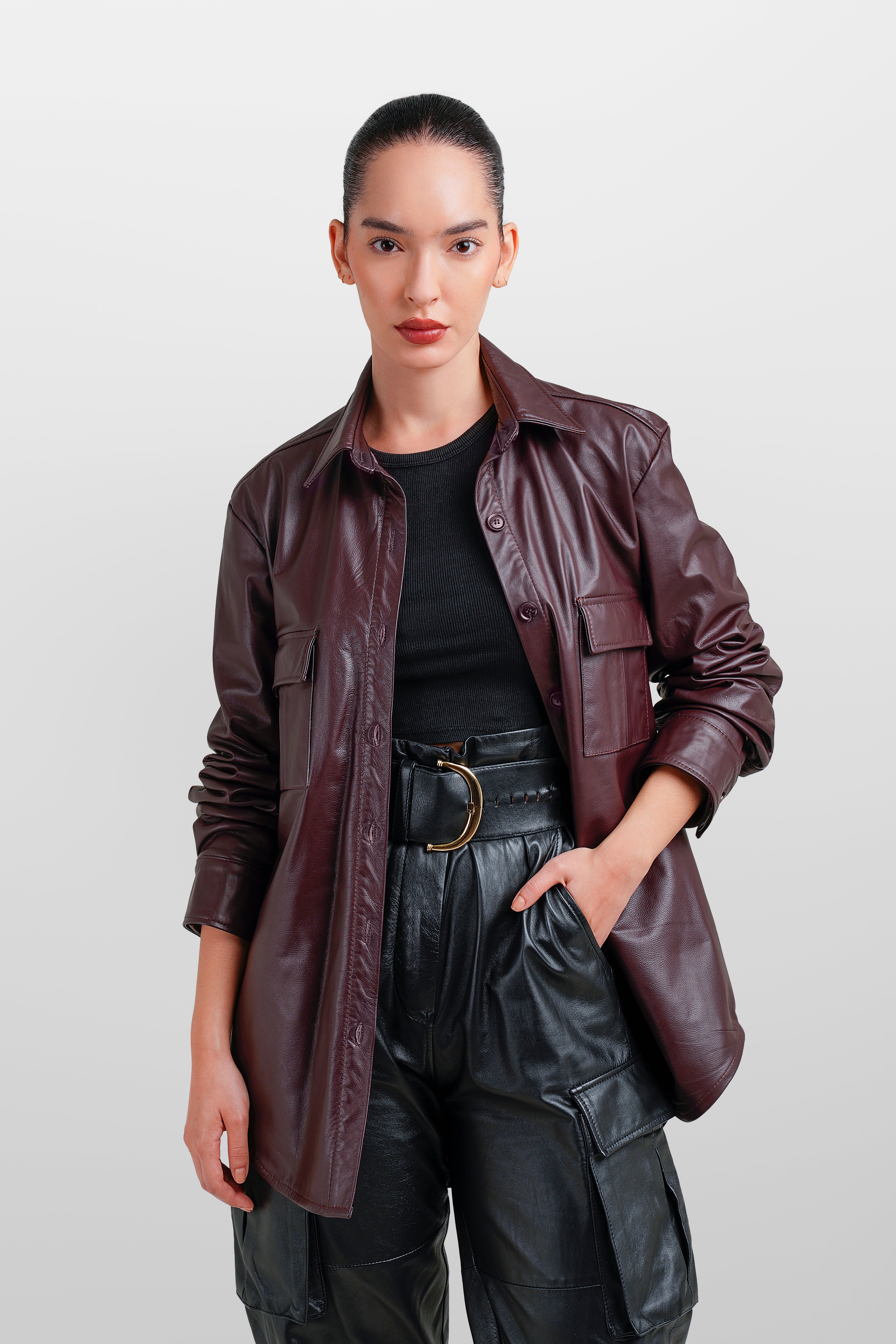 LEATHER SETI JACKET
