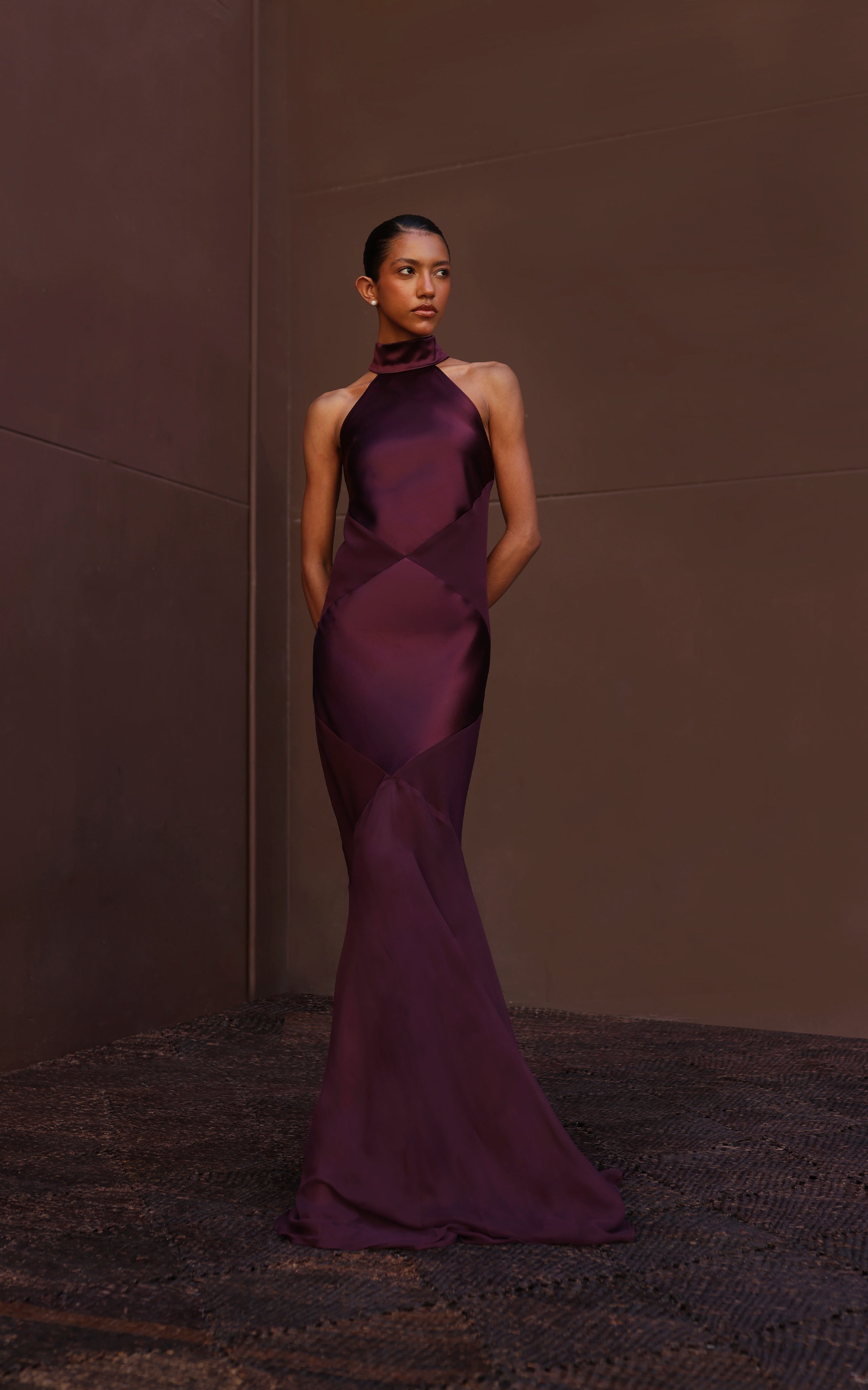 NIGHTDROP SILK DRESS