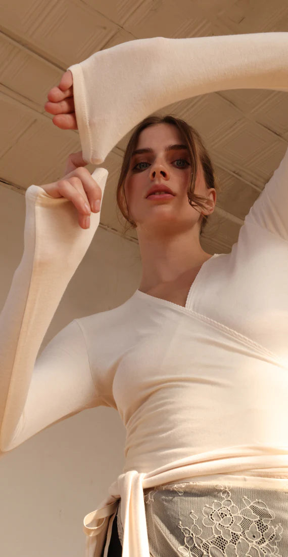 BALLERINA WRAP IVORY