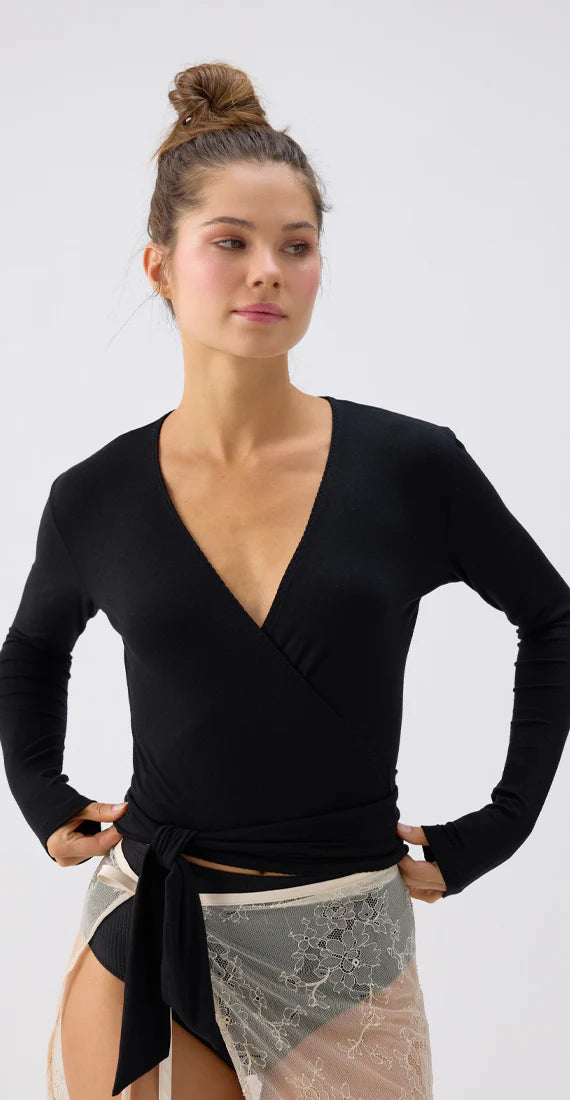 BALLERINA WRAP BLACK ONYX