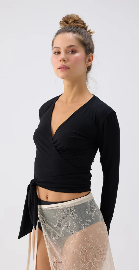 BALLERINA WRAP BLACK ONYX