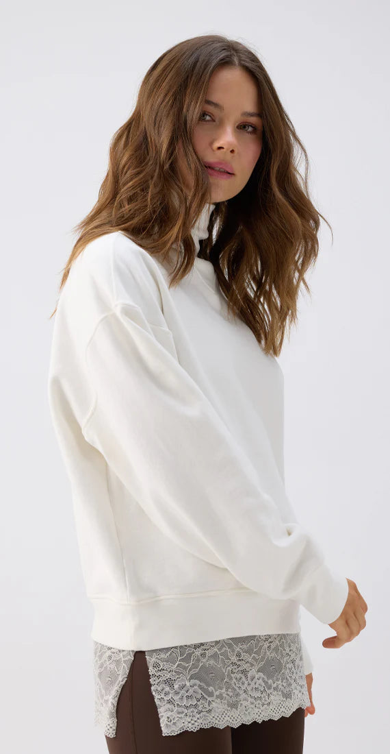LACE WHISPER PULLOVER