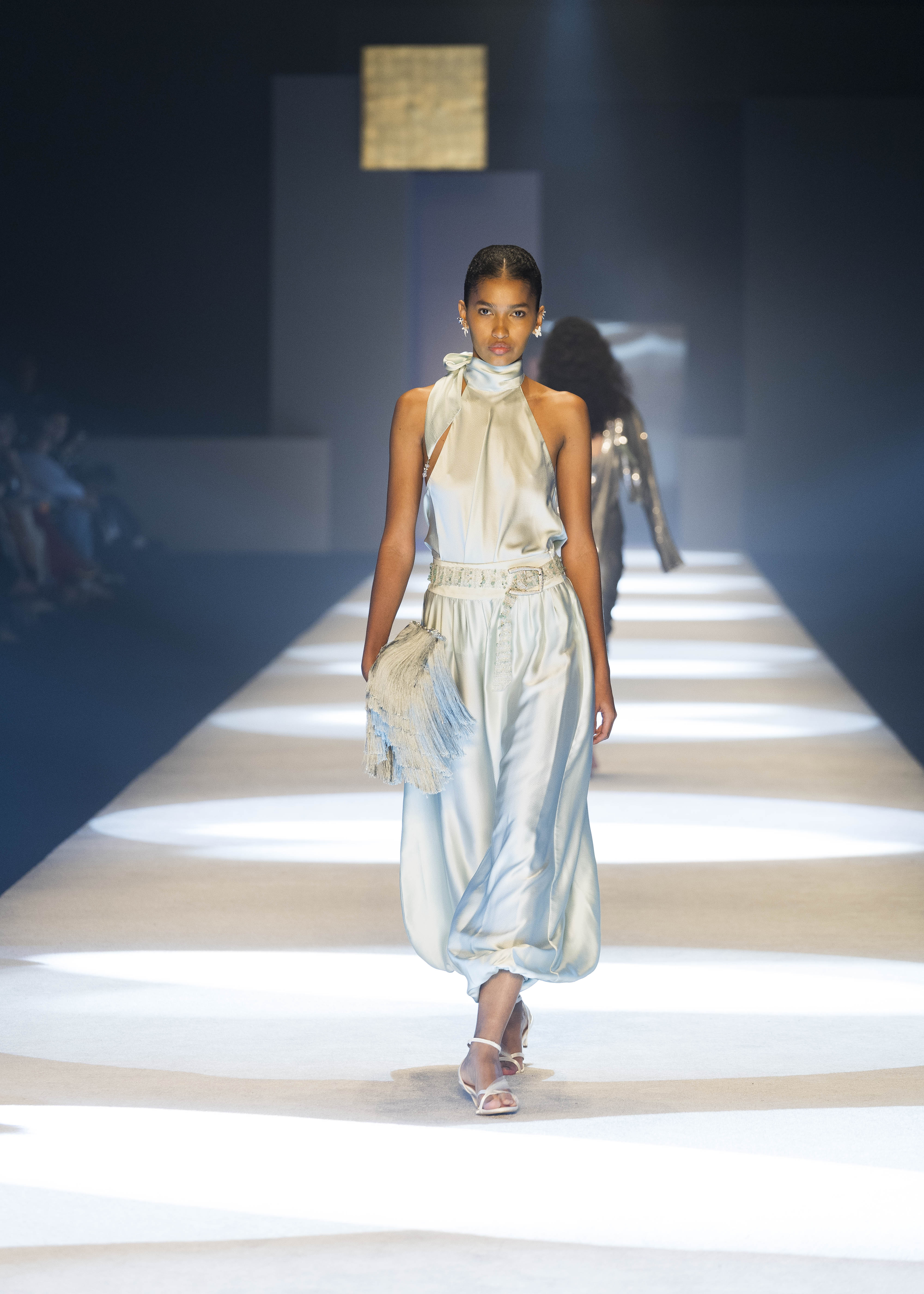 ORCHIT SILK PANTS