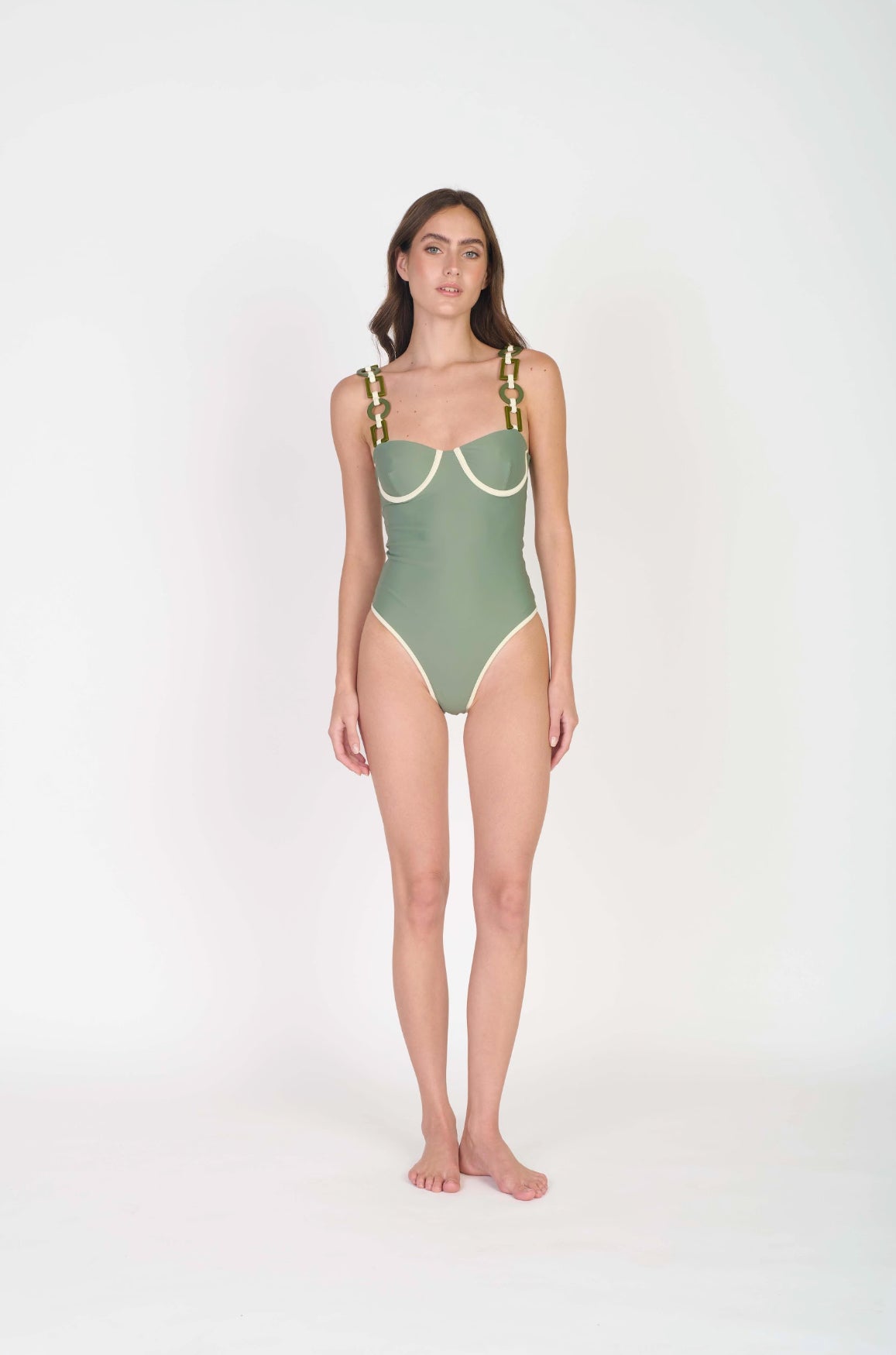 Olive Charm One Piece