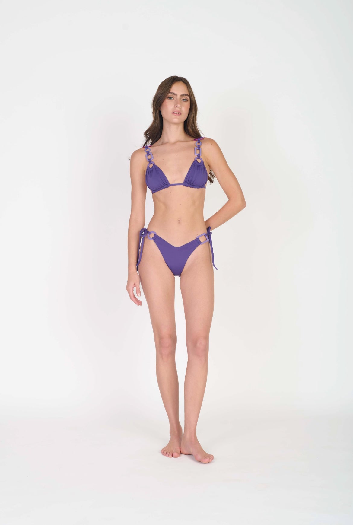 Grape Dark Charm Bikini Bottom